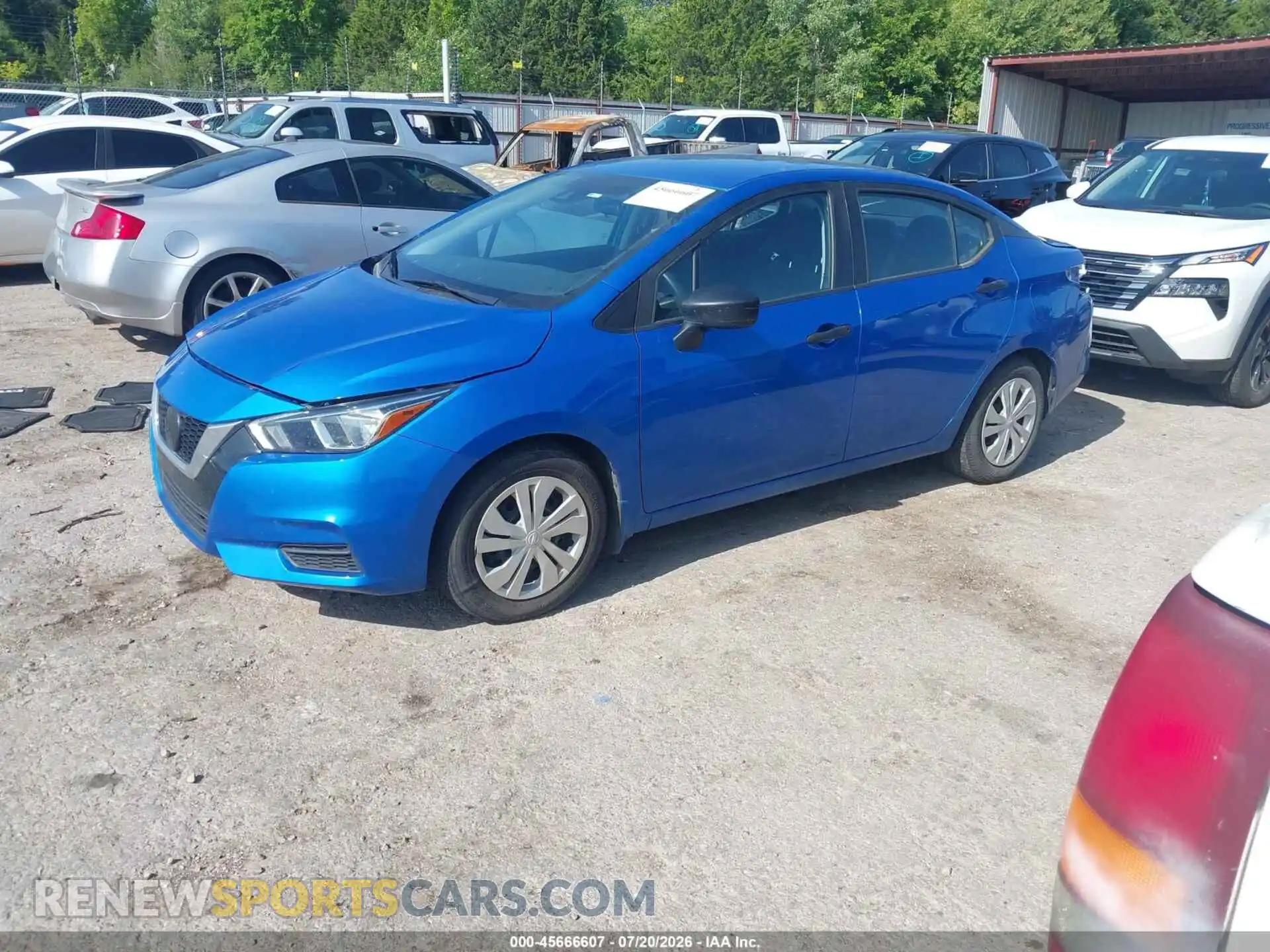 2 Фотография поврежденного автомобиля 3N1CN8DV1ML923599 NISSAN VERSA 2021