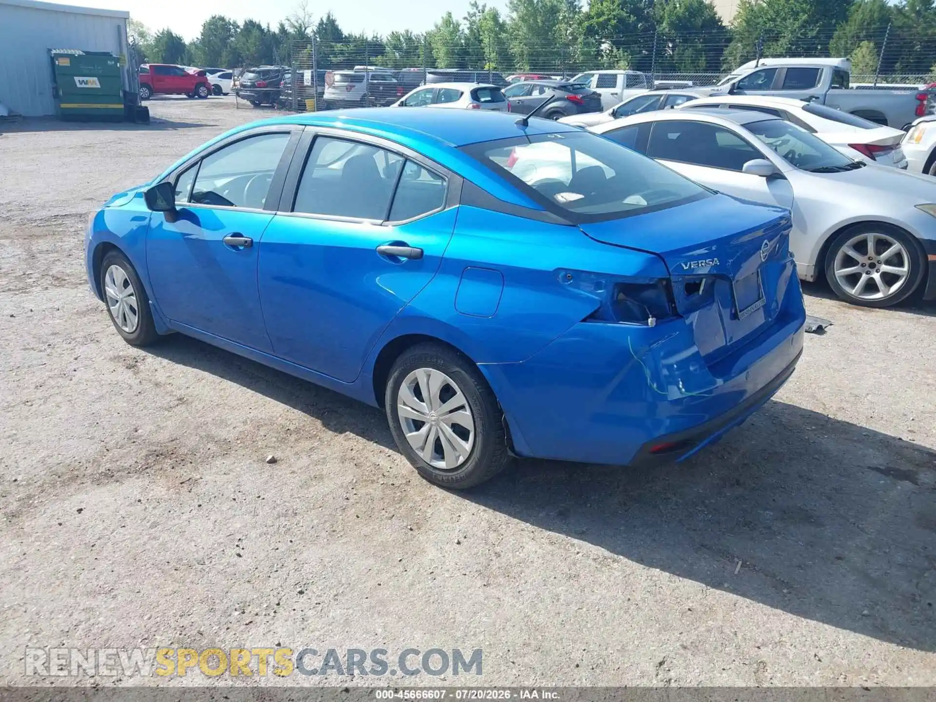 3 Фотография поврежденного автомобиля 3N1CN8DV1ML923599 NISSAN VERSA 2021