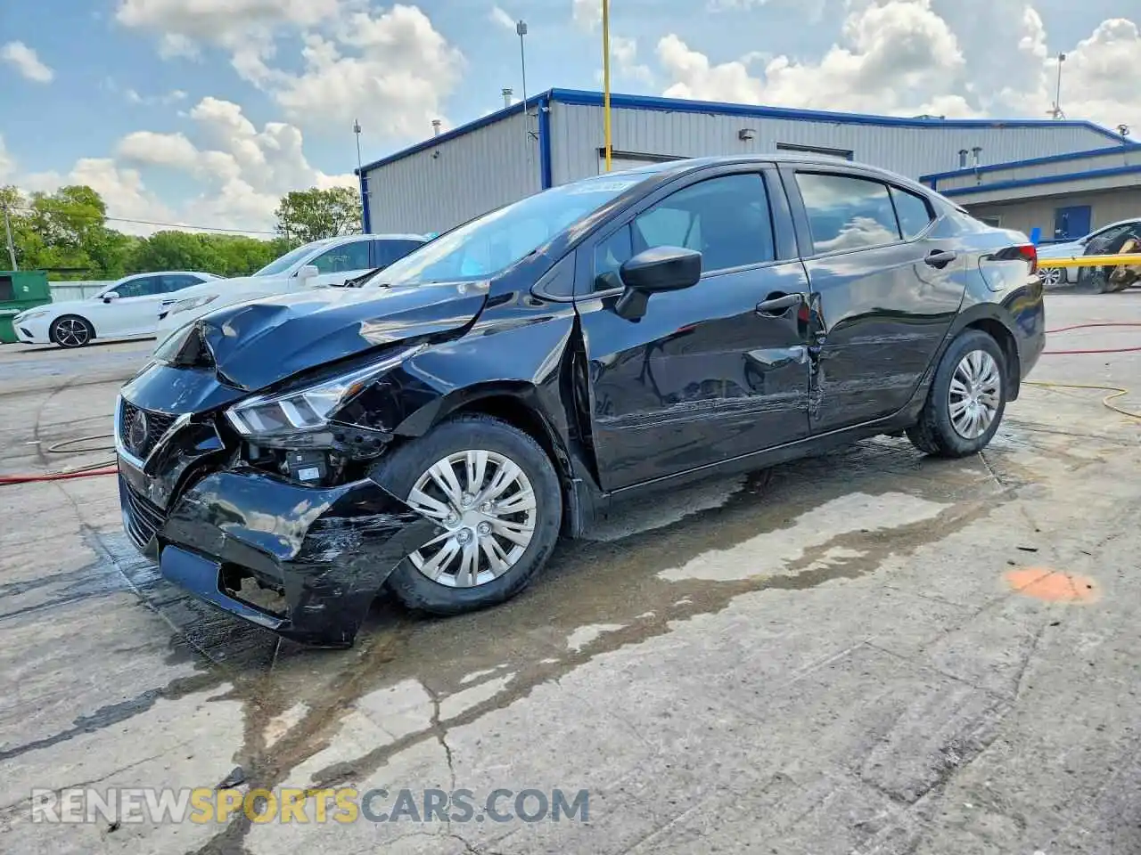2 Photograph of a damaged car 3N1CN8DV2ML809000 NISSAN VERSA 2021