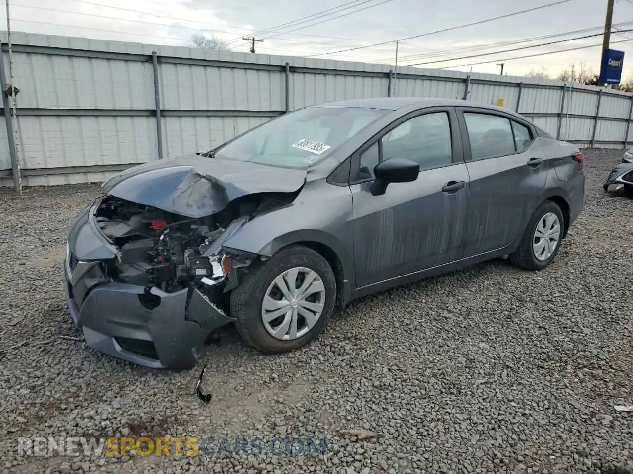 1 Photograph of a damaged car 3N1CN8DV2ML811703 NISSAN VERSA 2021