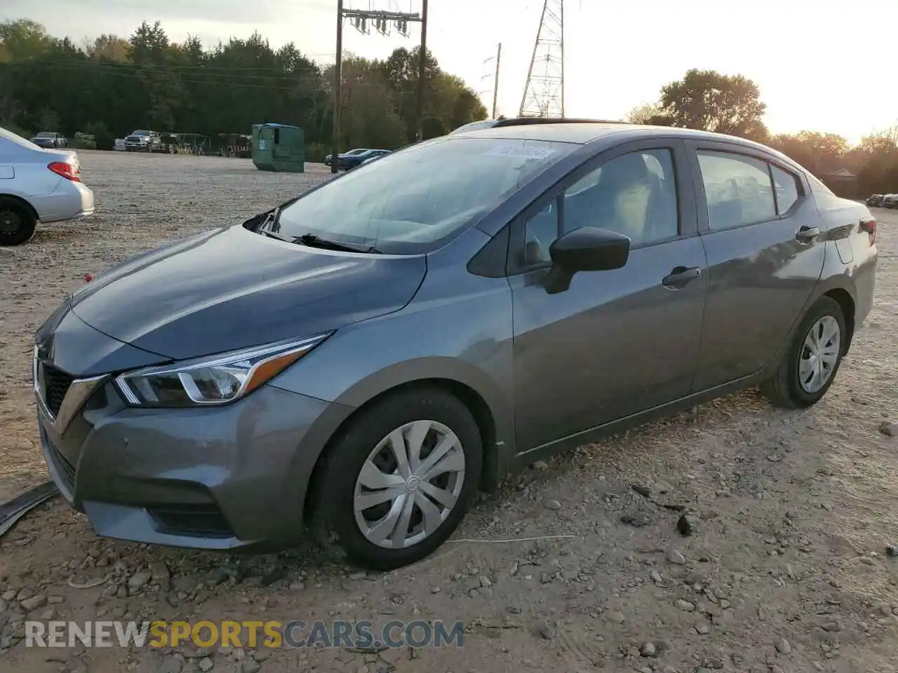 1 Photograph of a damaged car 3N1CN8DV2ML849027 NISSAN VERSA 2021