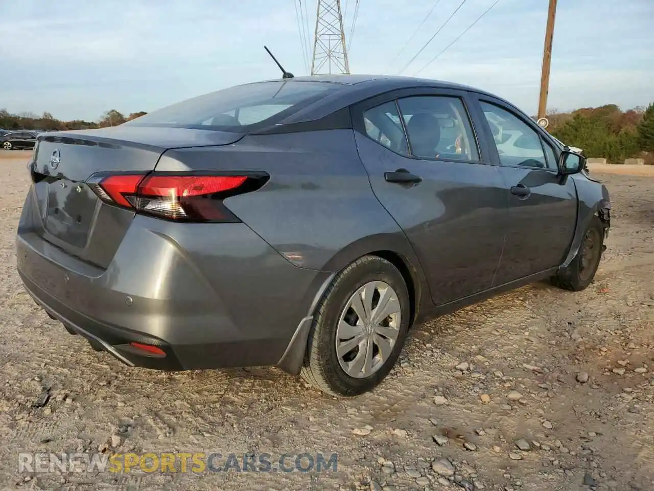 3 Photograph of a damaged car 3N1CN8DV2ML849027 NISSAN VERSA 2021