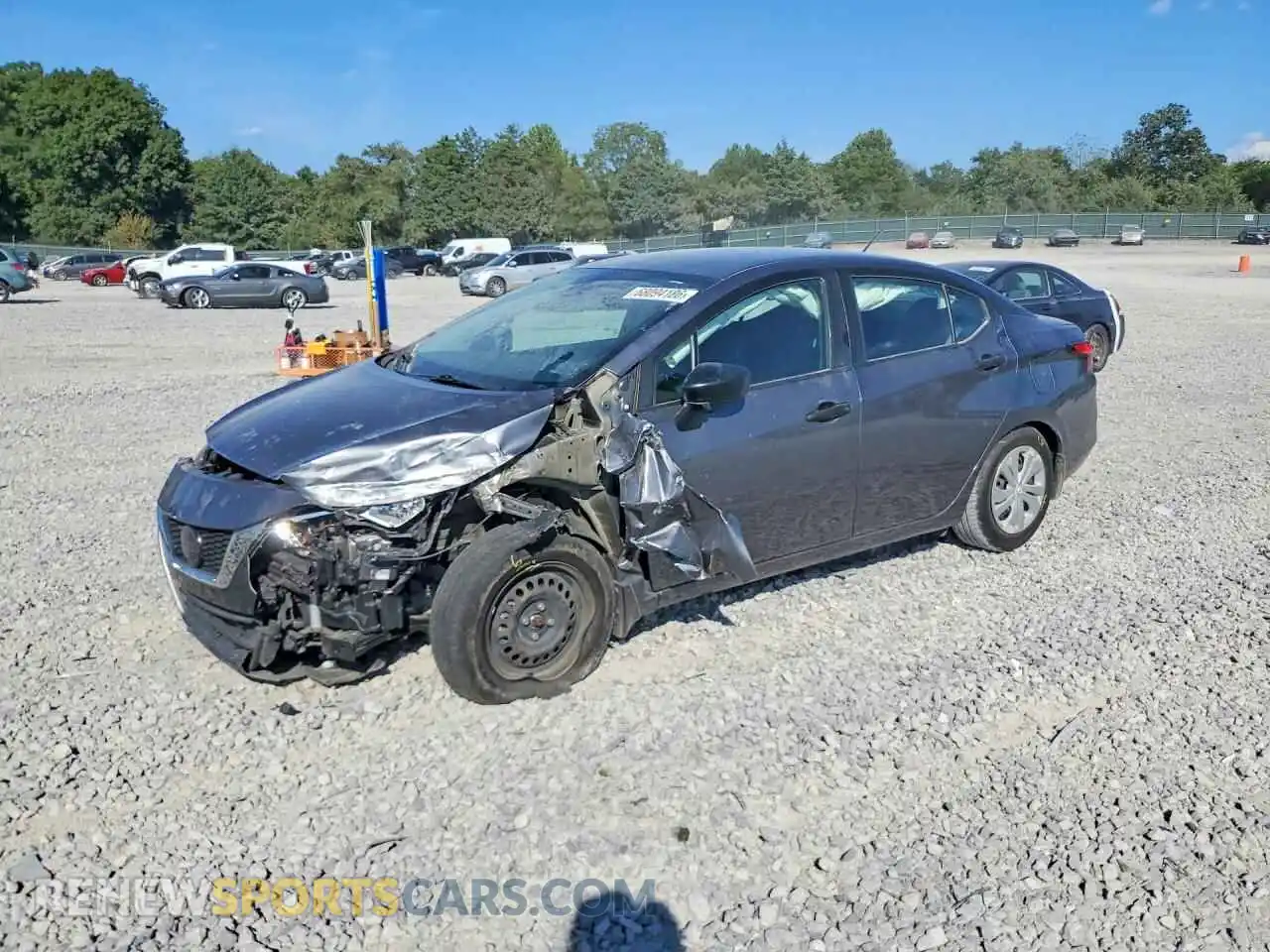 1 Photograph of a damaged car 3N1CN8DV2ML859654 NISSAN VERSA 2021