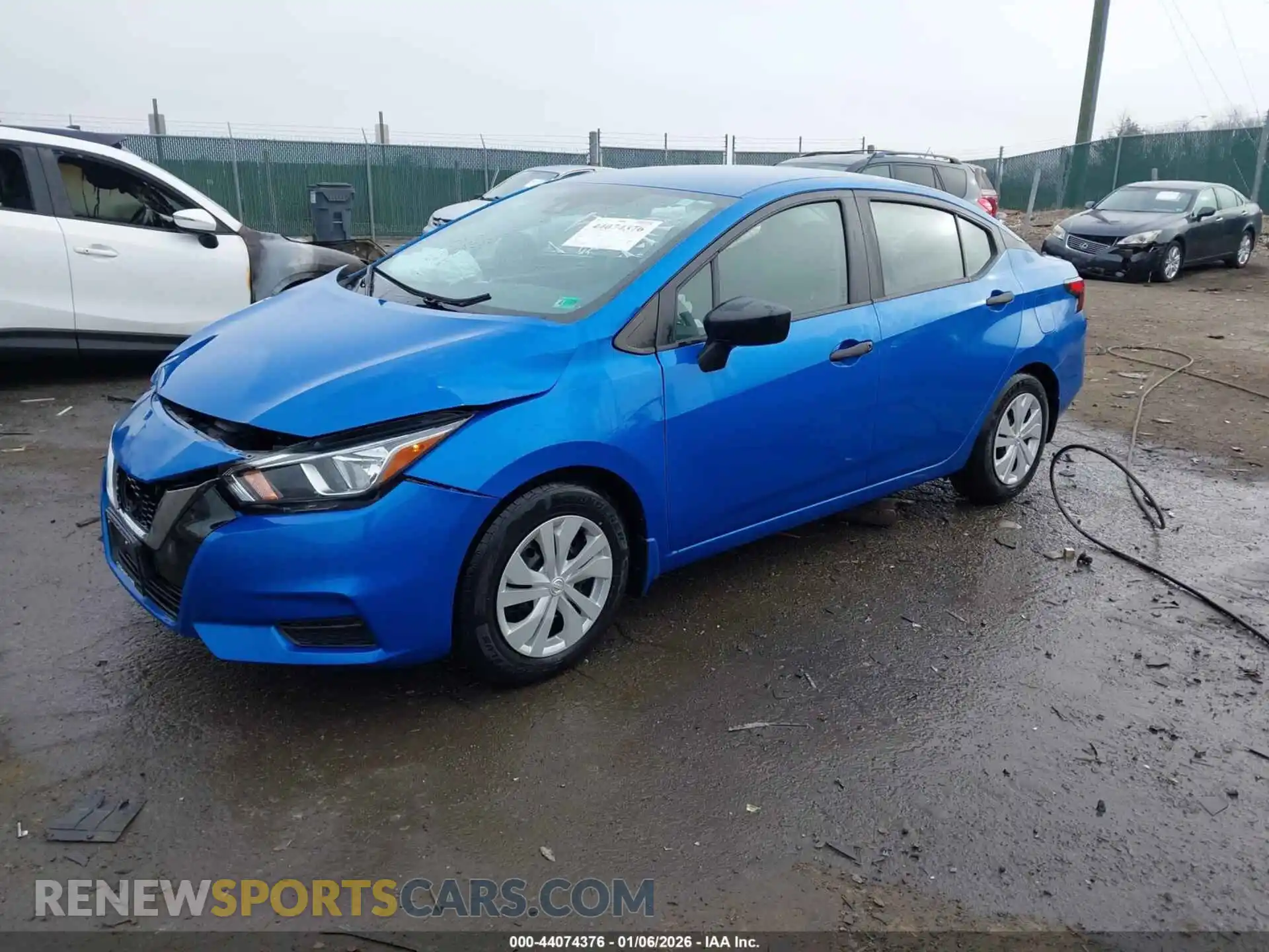 2 Photograph of a damaged car 3N1CN8DV2ML881847 NISSAN VERSA 2021