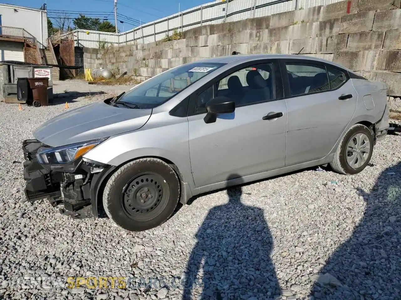 1 Photograph of a damaged car 3N1CN8DV2ML895036 NISSAN VERSA 2021