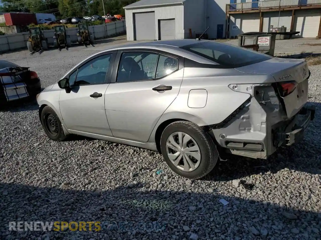 2 Photograph of a damaged car 3N1CN8DV2ML895036 NISSAN VERSA 2021