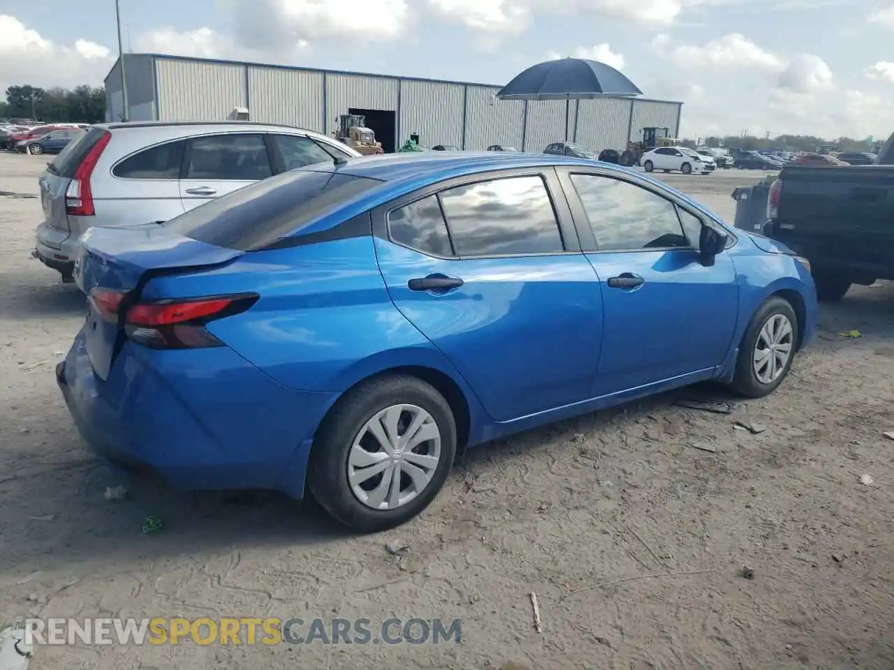 3 Photograph of a damaged car 3N1CN8DV2ML904365 NISSAN VERSA 2021