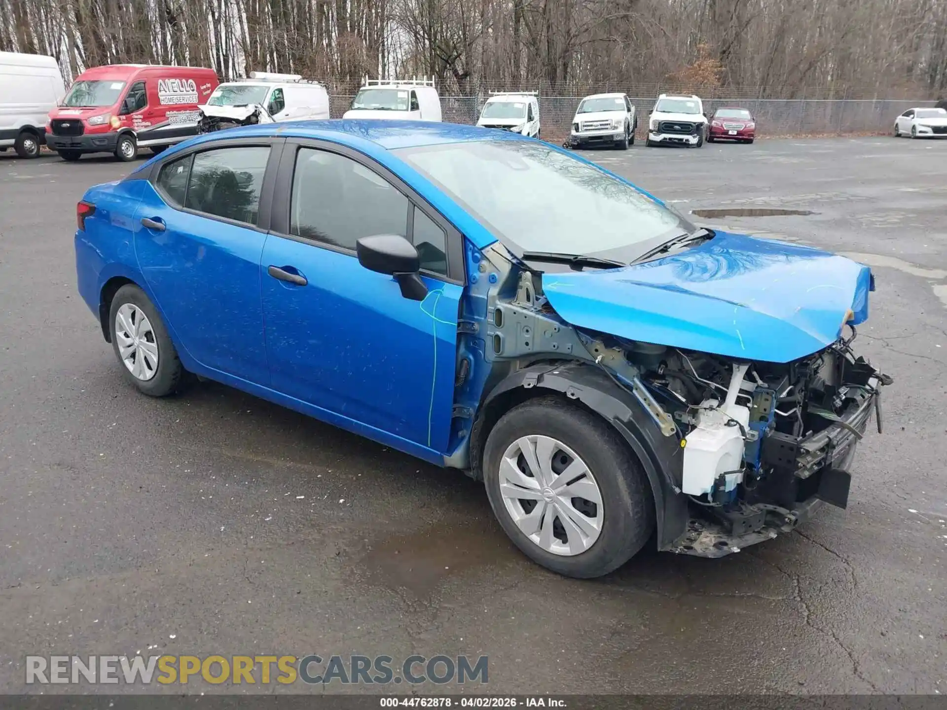 1 Photograph of a damaged car 3N1CN8DV2ML904835 NISSAN VERSA 2021