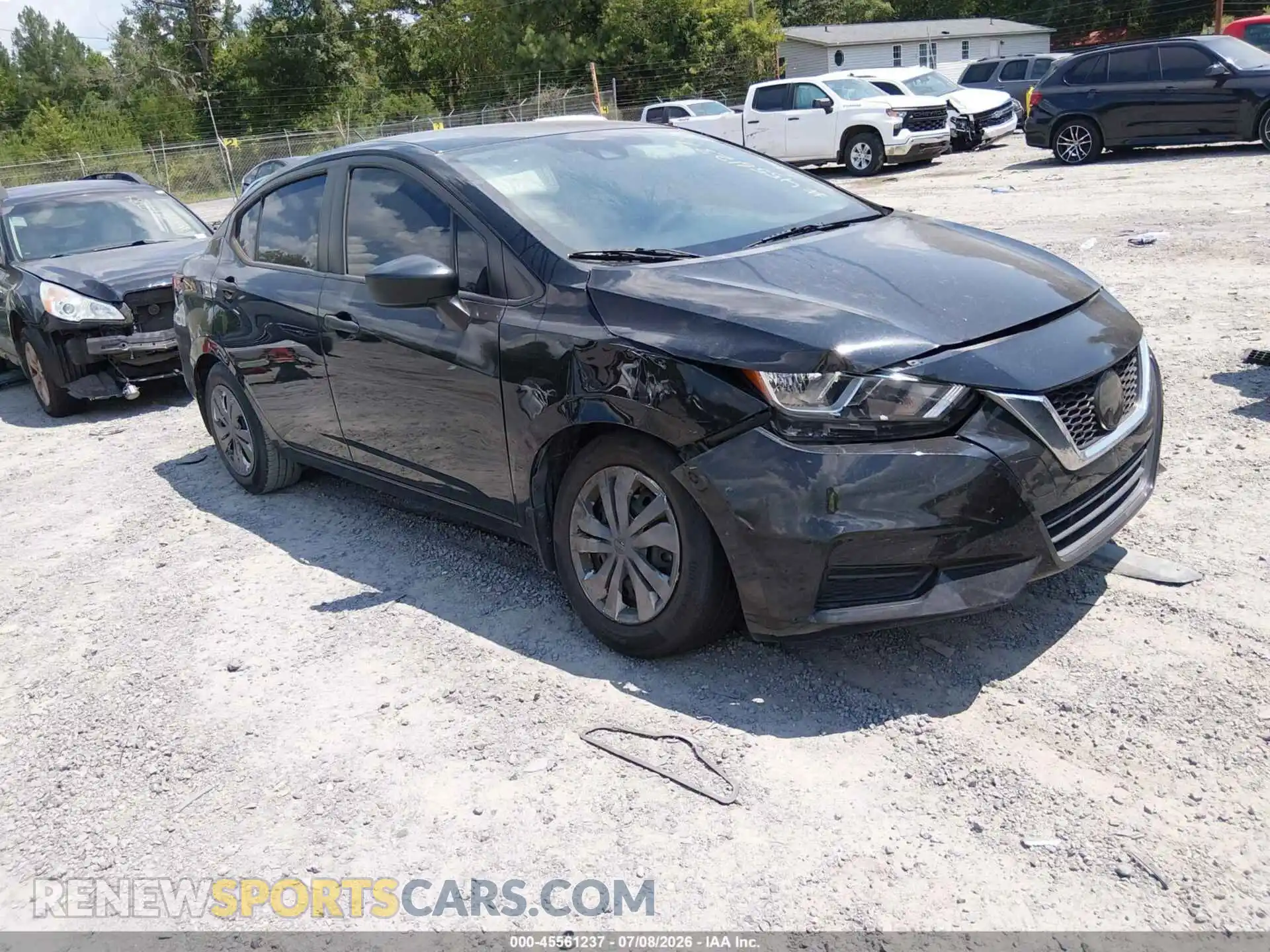 1 Фотография поврежденного автомобиля 3N1CN8DV2ML908450 NISSAN VERSA 2021