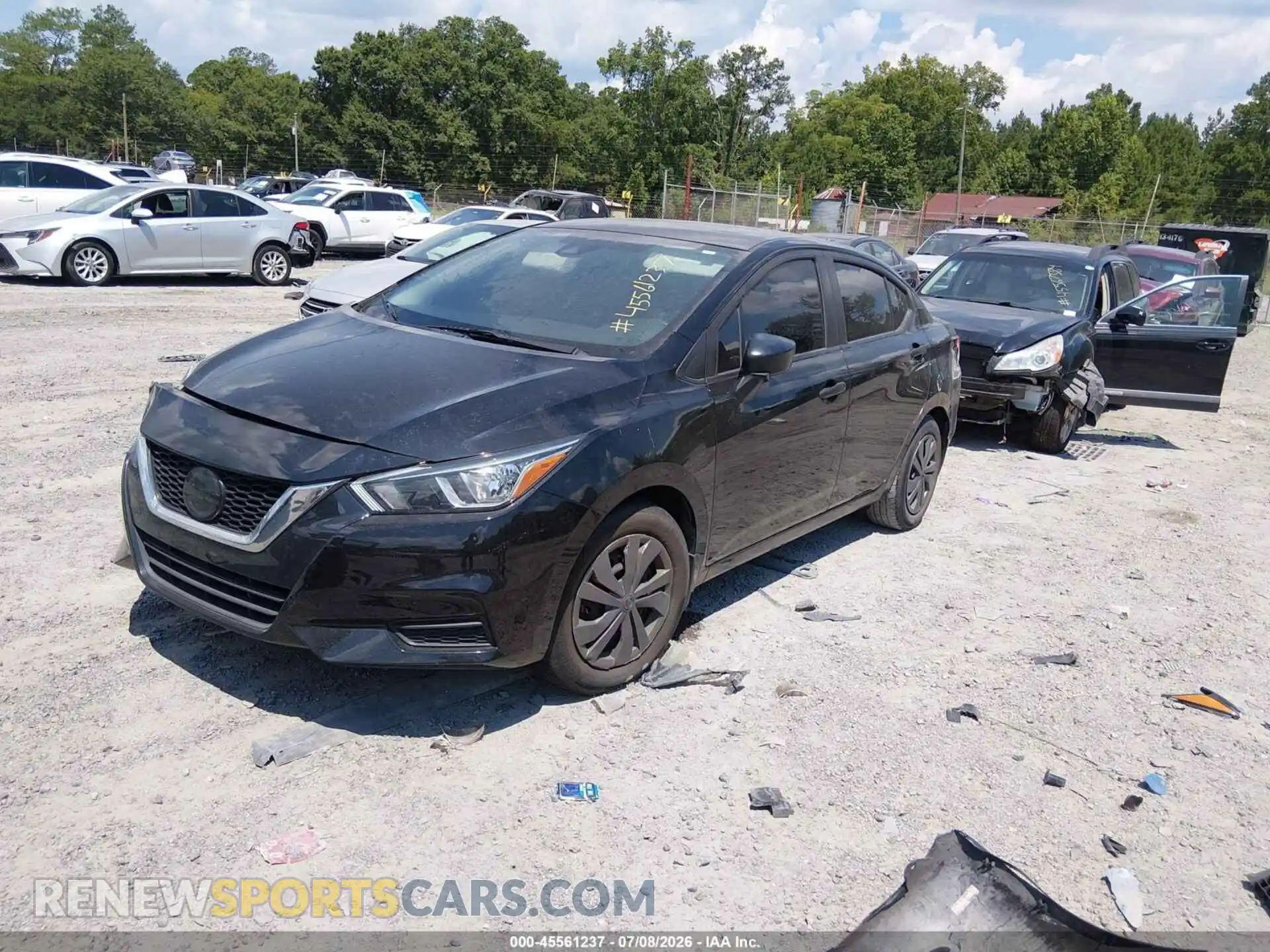 2 Фотография поврежденного автомобиля 3N1CN8DV2ML908450 NISSAN VERSA 2021