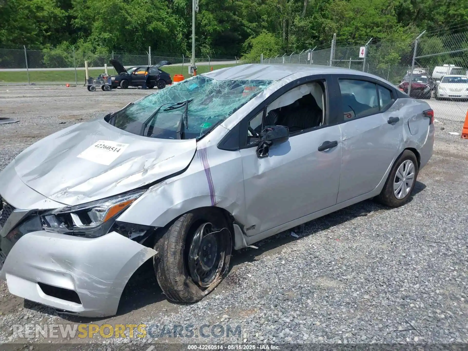 2 Photograph of a damaged car 3N1CN8DV2ML920730 NISSAN VERSA 2021