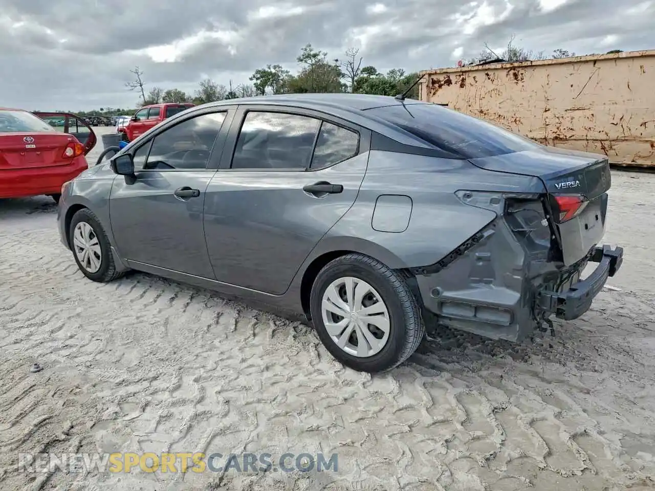 2 Photograph of a damaged car 3N1CN8DV2ML921621 NISSAN VERSA 2021