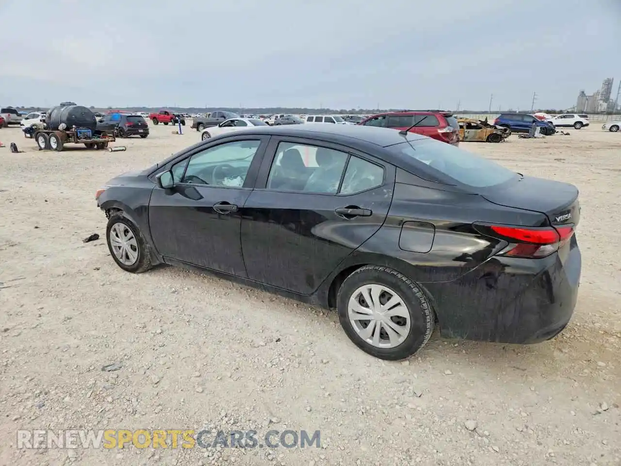 2 Photograph of a damaged car 3N1CN8DV3ML812455 NISSAN VERSA 2021