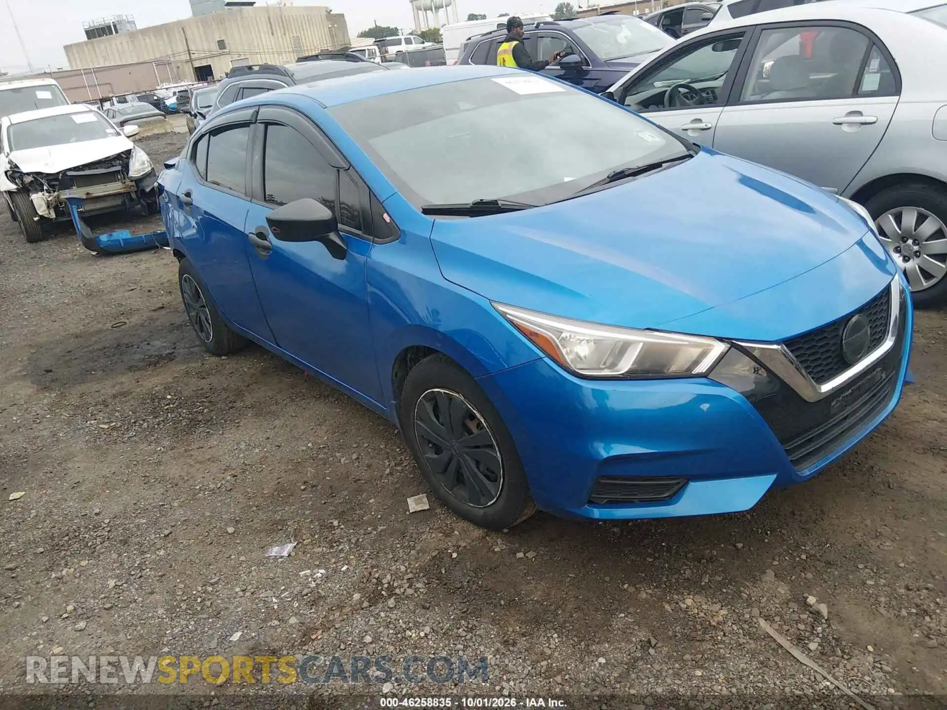 1 Фотография поврежденного автомобиля 3N1CN8DV3ML818529 NISSAN VERSA 2021