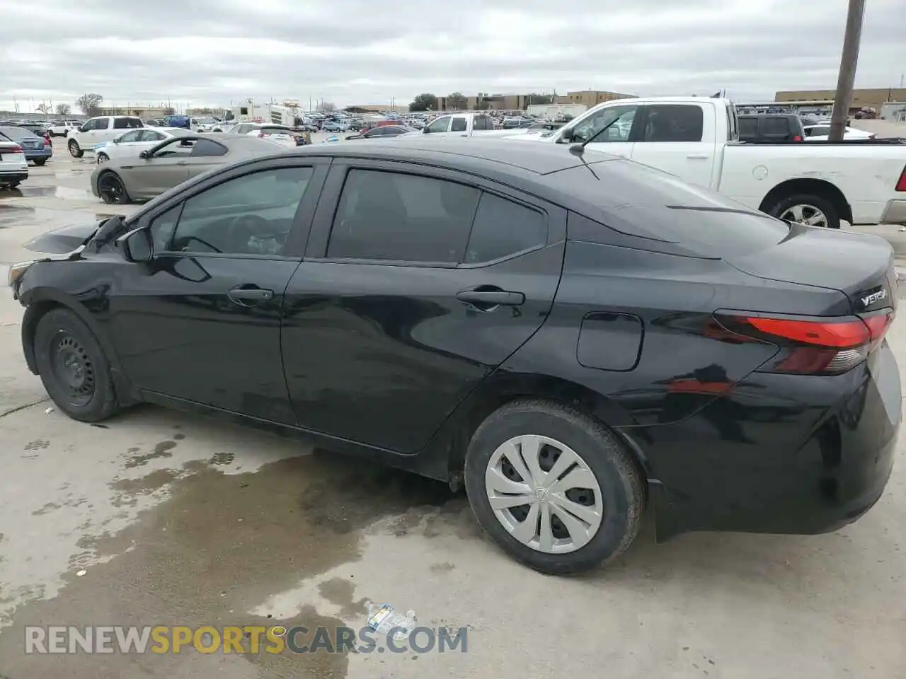 2 Photograph of a damaged car 3N1CN8DV3ML821771 NISSAN VERSA 2021