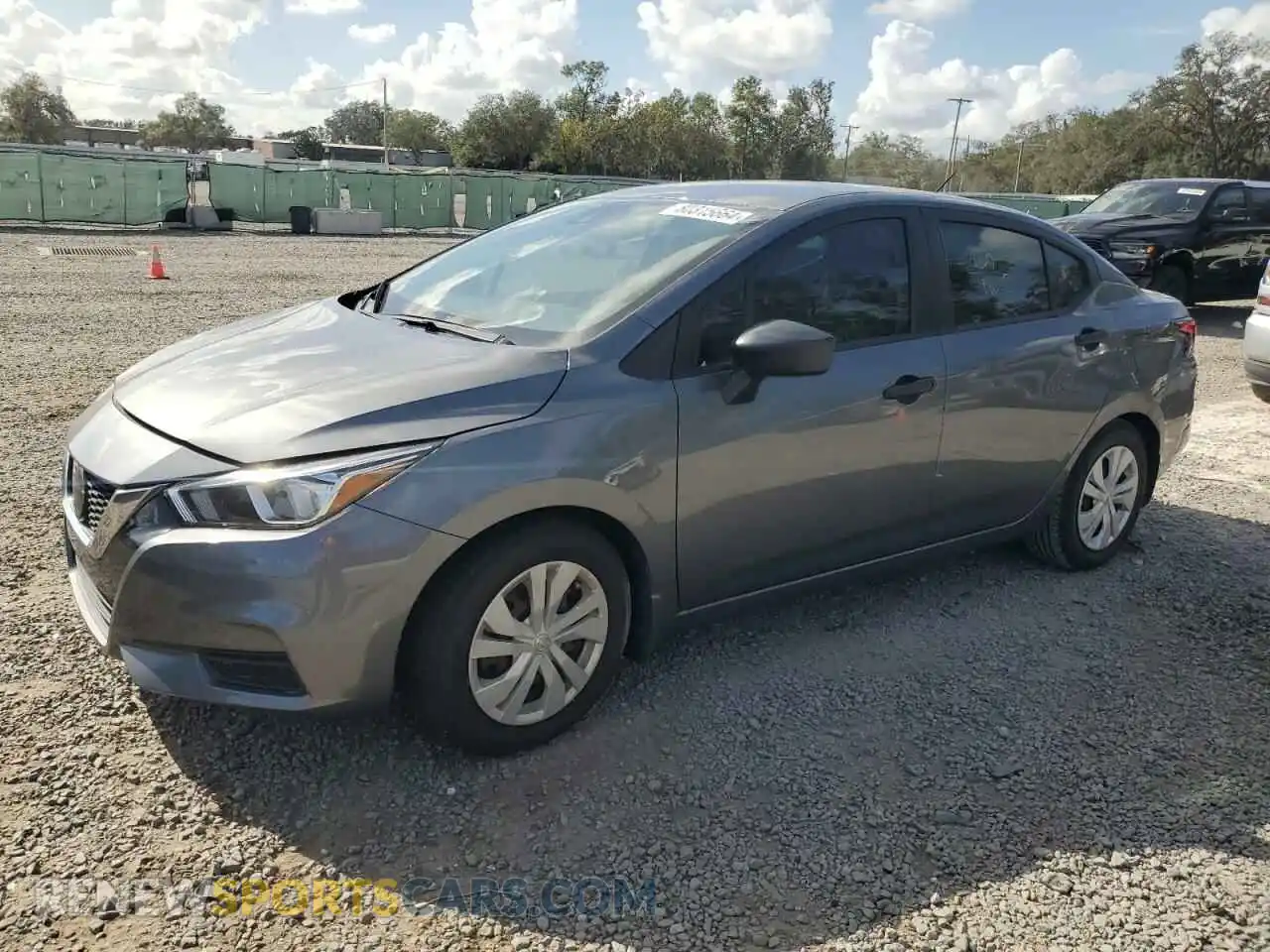 1 Photograph of a damaged car 3N1CN8DV3ML859954 NISSAN VERSA 2021