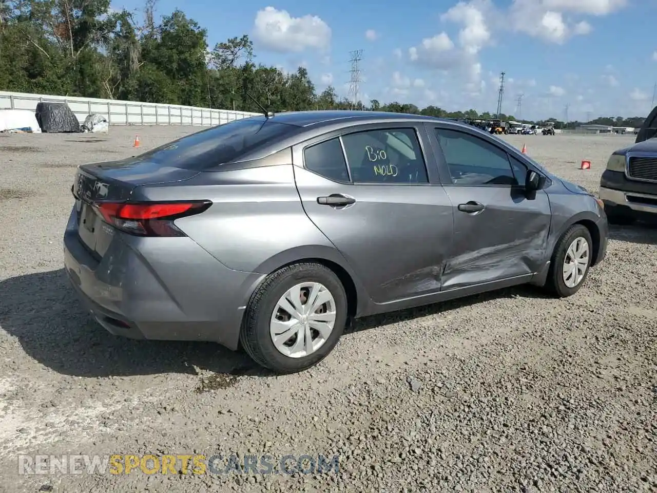 3 Photograph of a damaged car 3N1CN8DV3ML859954 NISSAN VERSA 2021