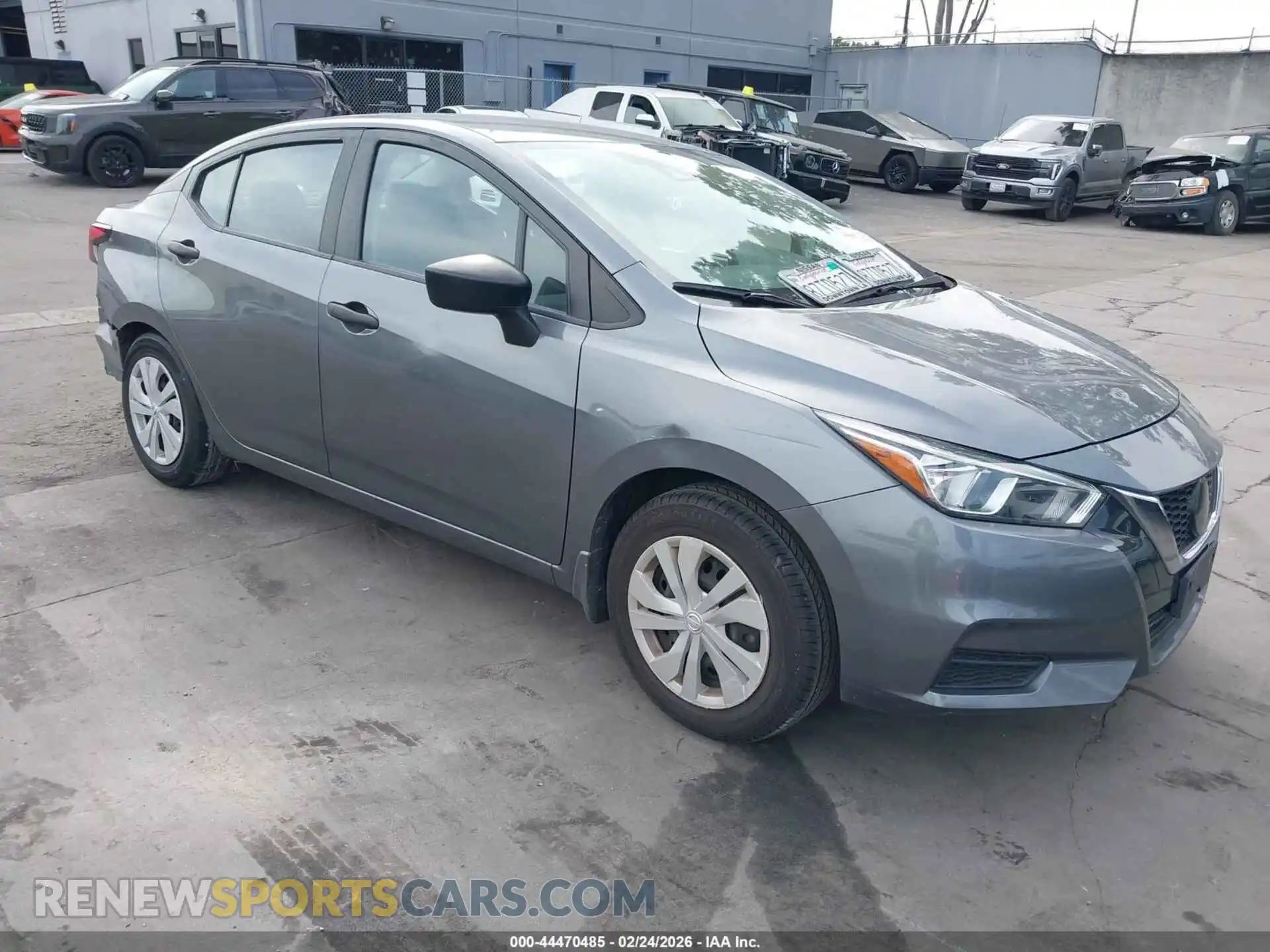 1 Photograph of a damaged car 3N1CN8DV3ML894381 NISSAN VERSA 2021