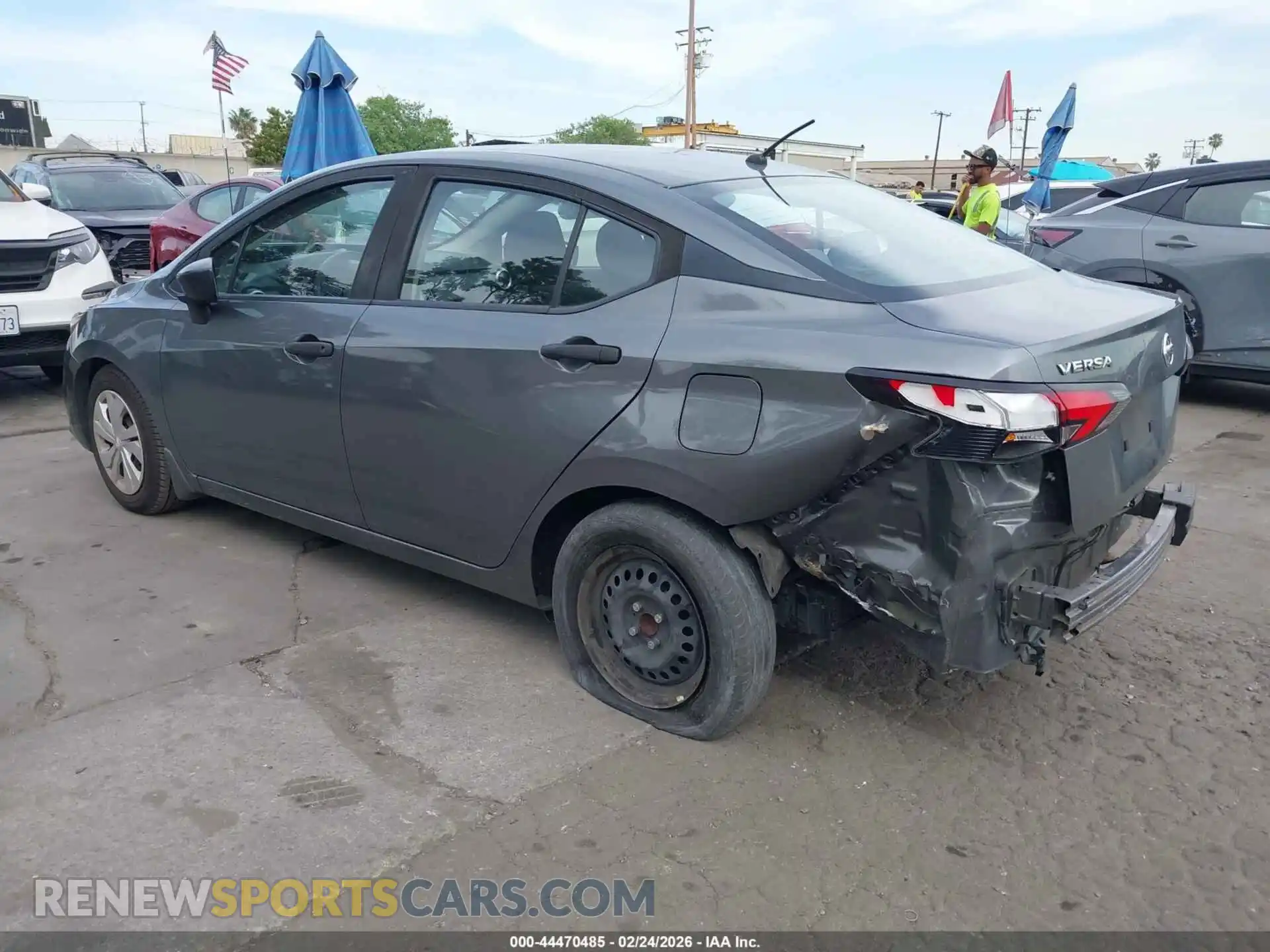3 Photograph of a damaged car 3N1CN8DV3ML894381 NISSAN VERSA 2021