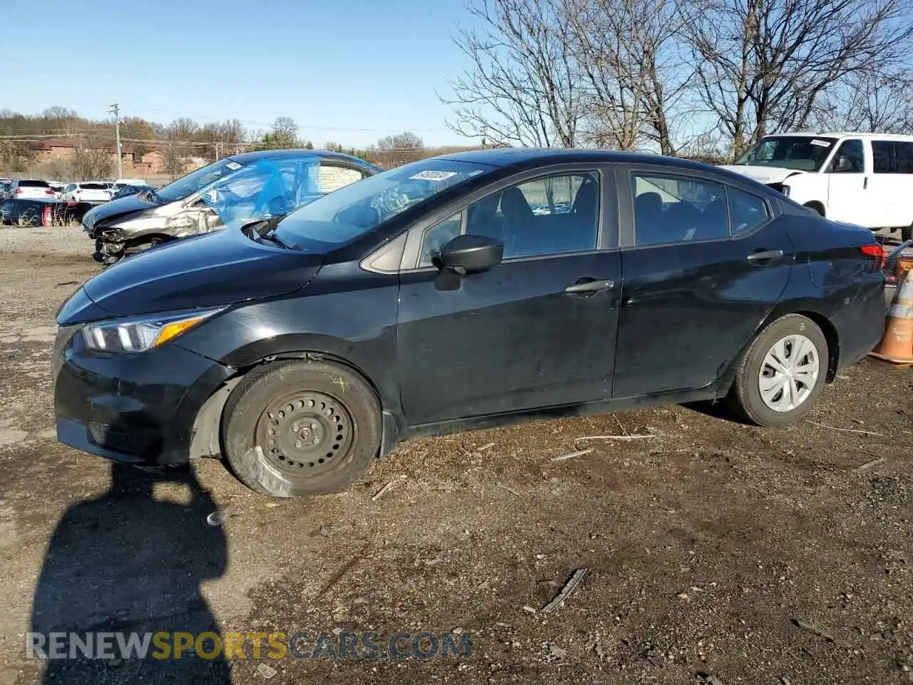 1 Photograph of a damaged car 3N1CN8DV3ML904522 NISSAN VERSA 2021