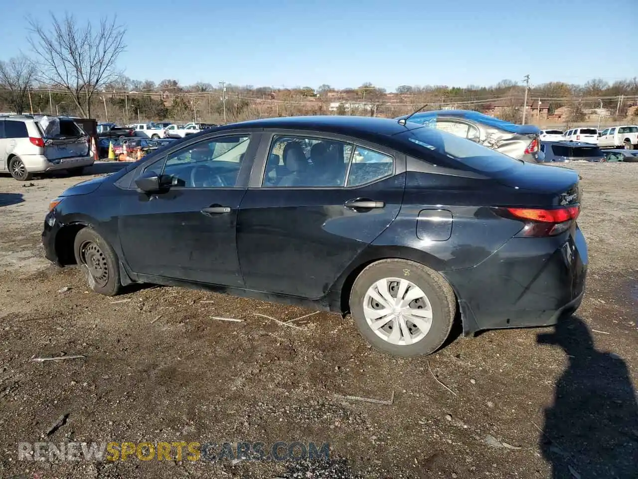 2 Photograph of a damaged car 3N1CN8DV3ML904522 NISSAN VERSA 2021