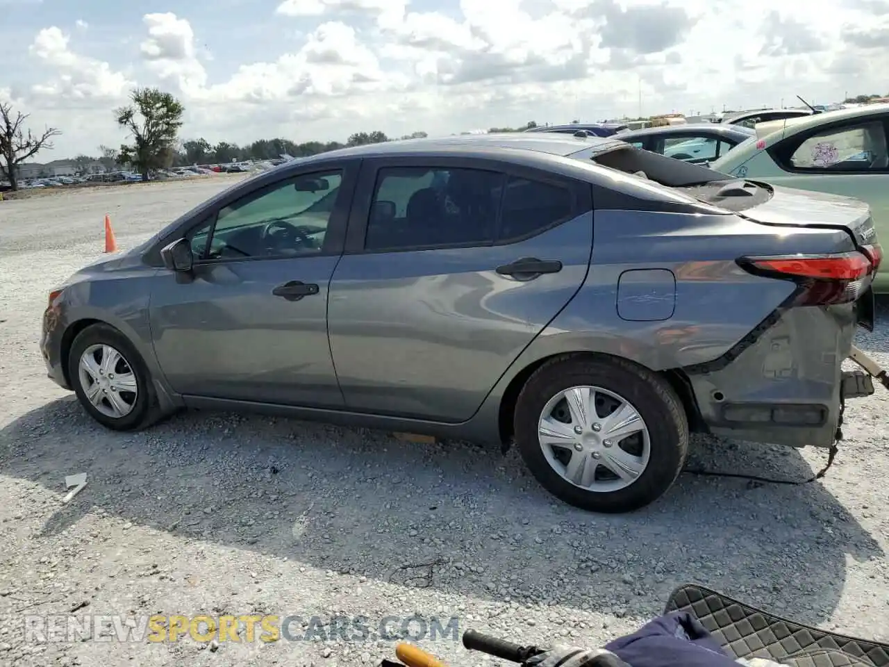 2 Photograph of a damaged car 3N1CN8DV3ML906514 NISSAN VERSA 2021