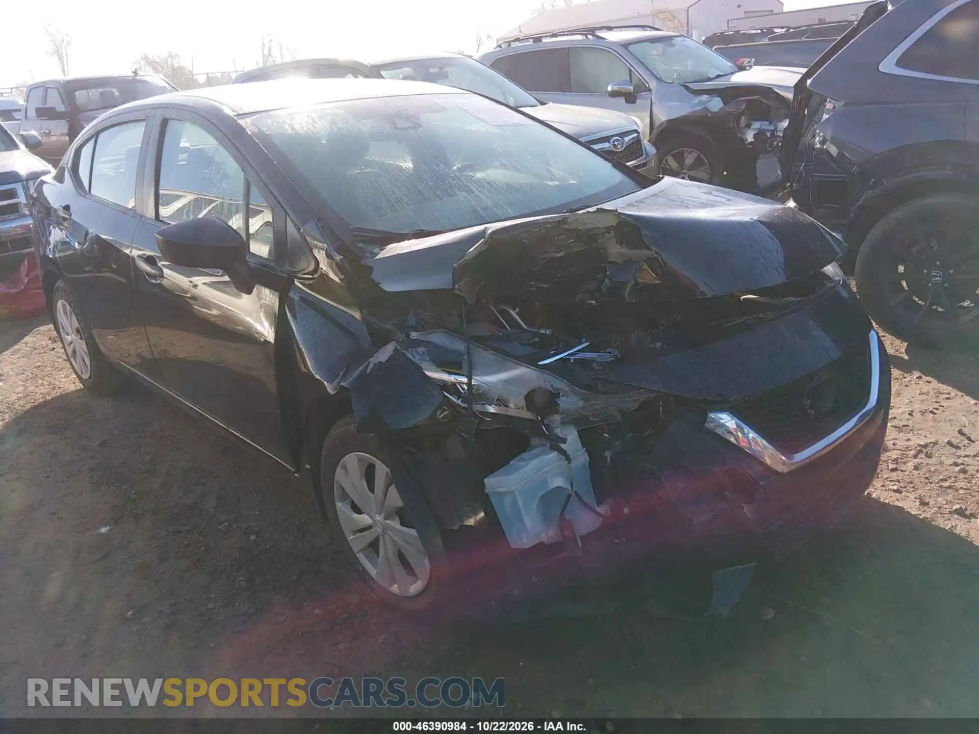 1 Photograph of a damaged car 3N1CN8DV3ML918288 NISSAN VERSA 2021
