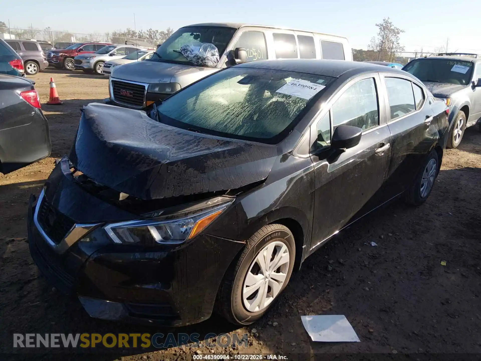 2 Photograph of a damaged car 3N1CN8DV3ML918288 NISSAN VERSA 2021