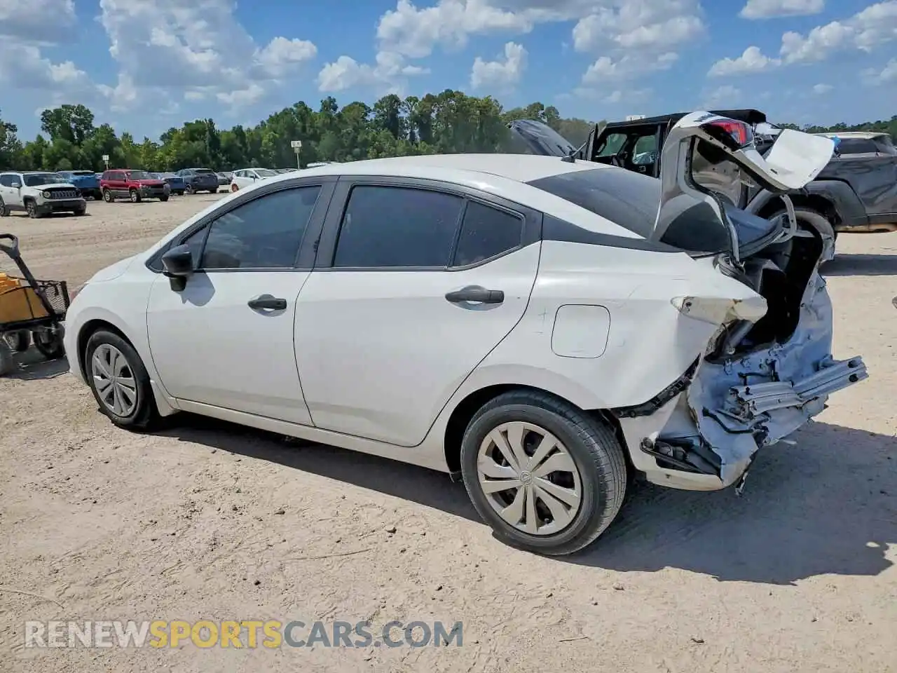 2 Photograph of a damaged car 3N1CN8DV3ML920879 NISSAN VERSA 2021