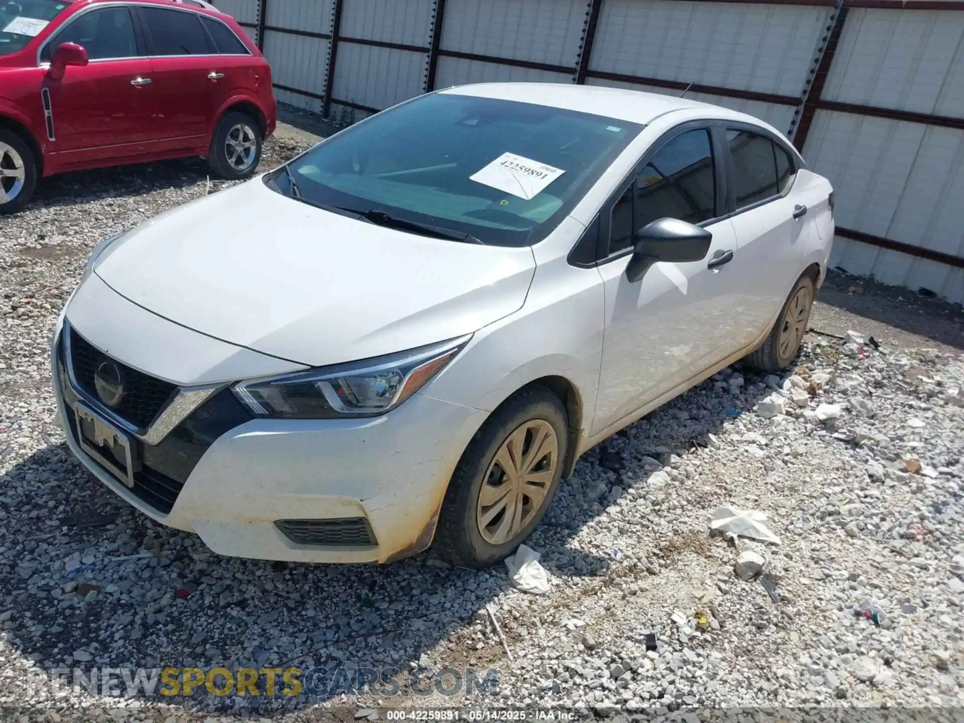 2 Photograph of a damaged car 3N1CN8DV4ML855170 NISSAN VERSA 2021