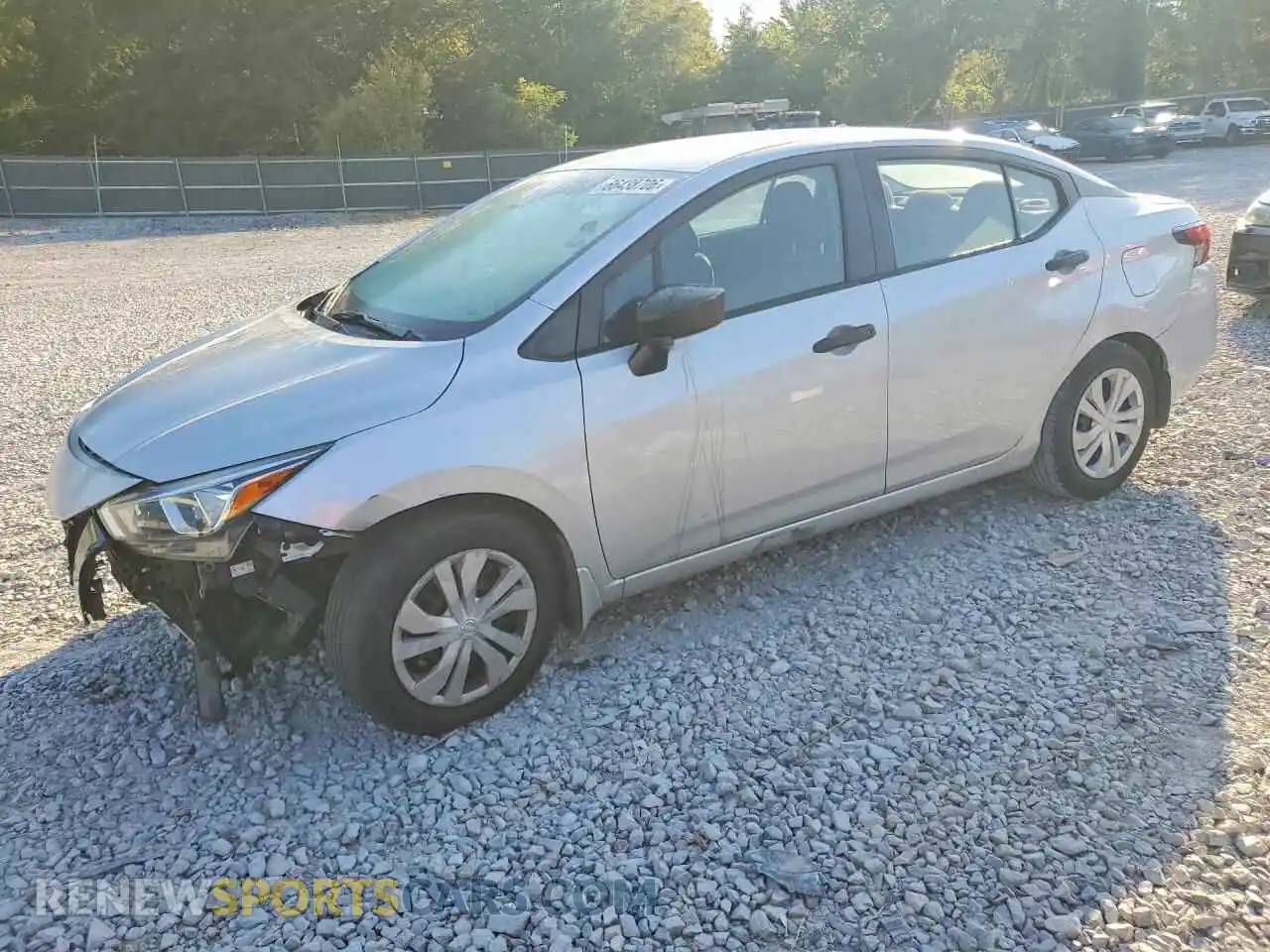 1 Photograph of a damaged car 3N1CN8DV4ML858005 NISSAN VERSA 2021