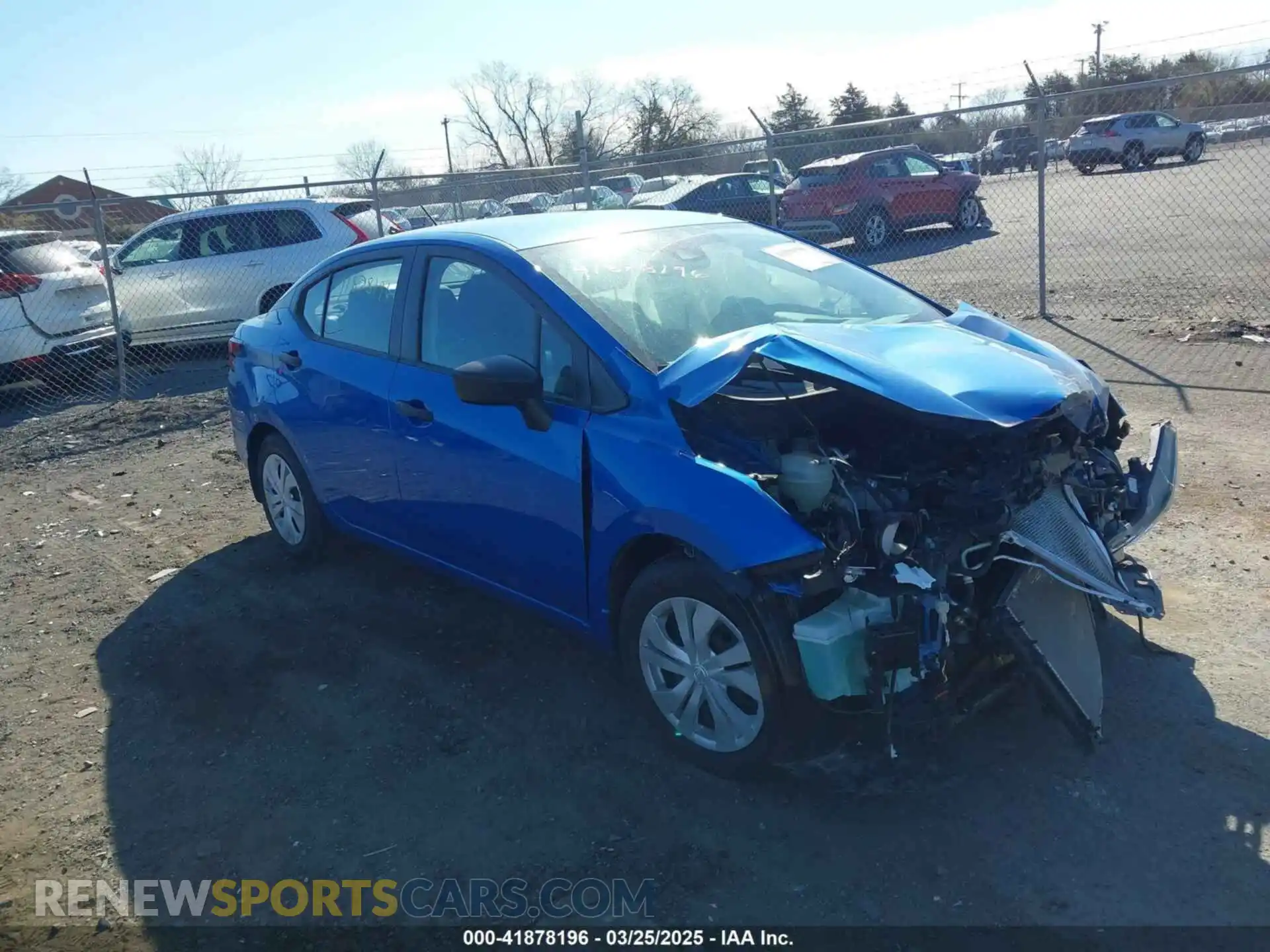 1 Photograph of a damaged car 3N1CN8DV4ML880599 NISSAN VERSA 2021