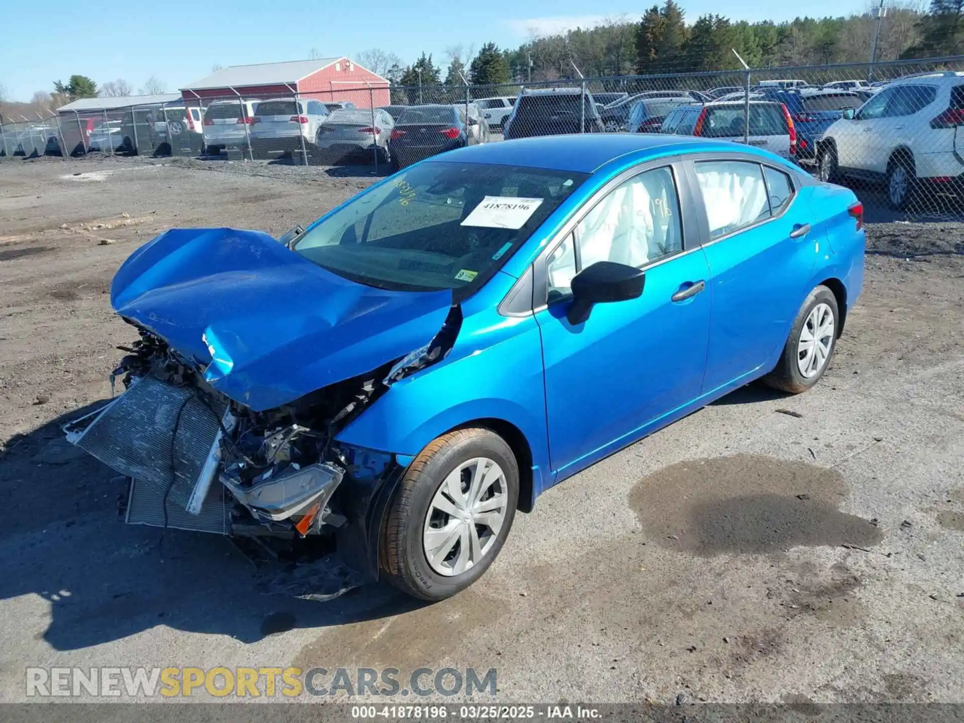 2 Photograph of a damaged car 3N1CN8DV4ML880599 NISSAN VERSA 2021