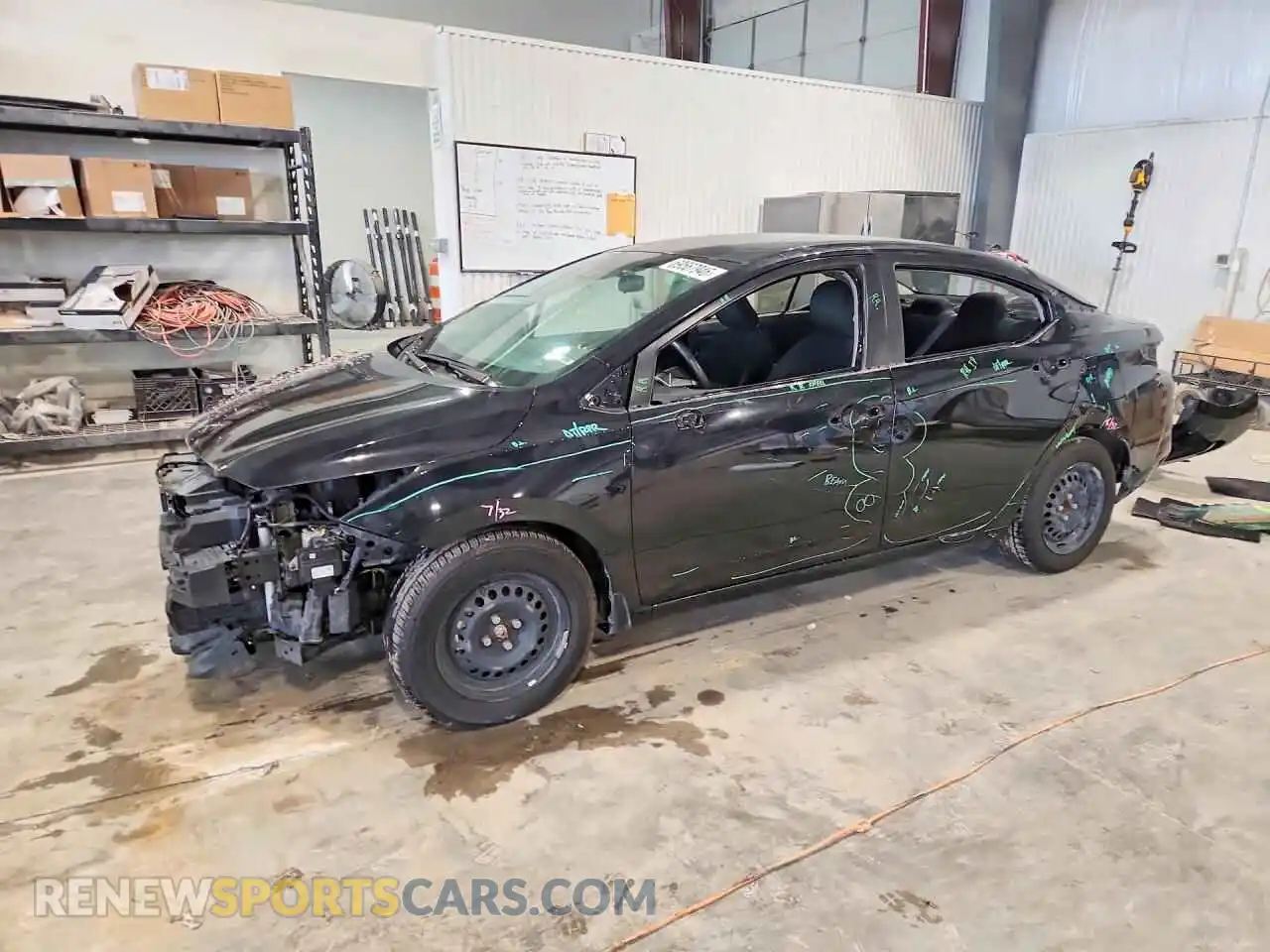 1 Photograph of a damaged car 3N1CN8DV4ML907235 NISSAN VERSA 2021