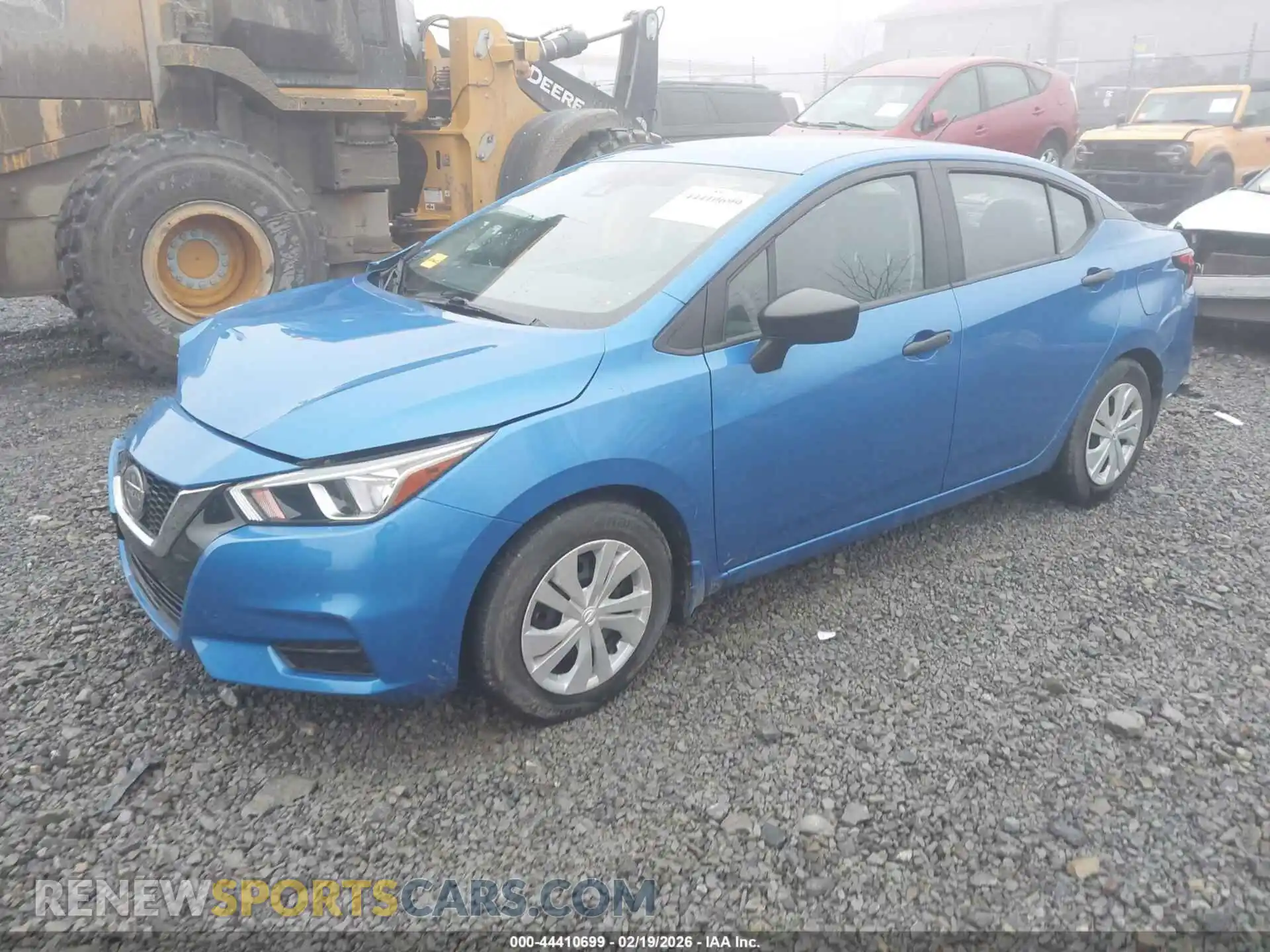 2 Photograph of a damaged car 3N1CN8DV4ML907333 NISSAN VERSA 2021