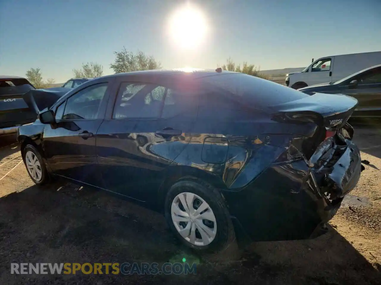 2 Photograph of a damaged car 3N1CN8DV4ML911771 NISSAN VERSA 2021