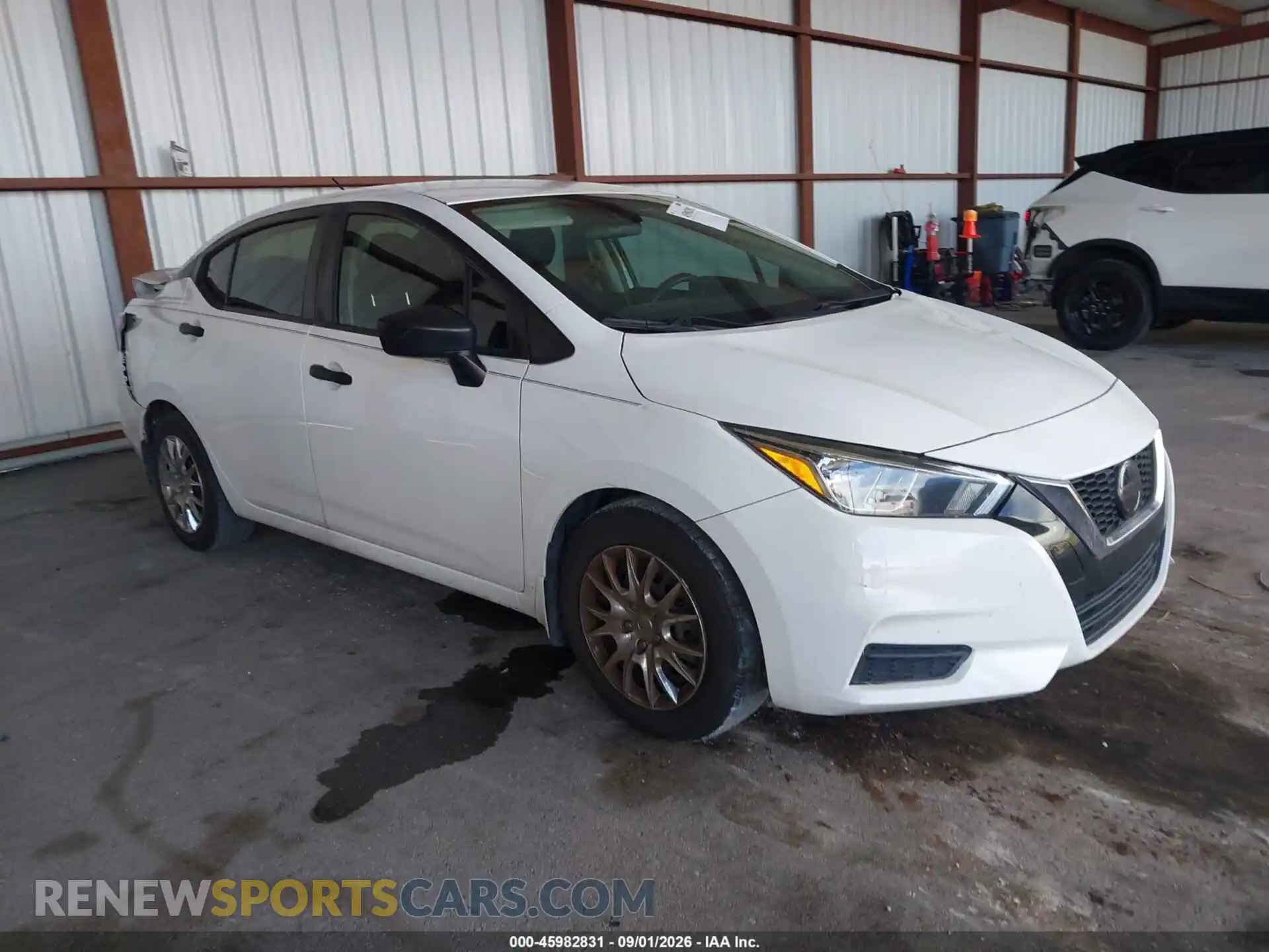 1 Photograph of a damaged car 3N1CN8DV5ML808407 NISSAN VERSA 2021