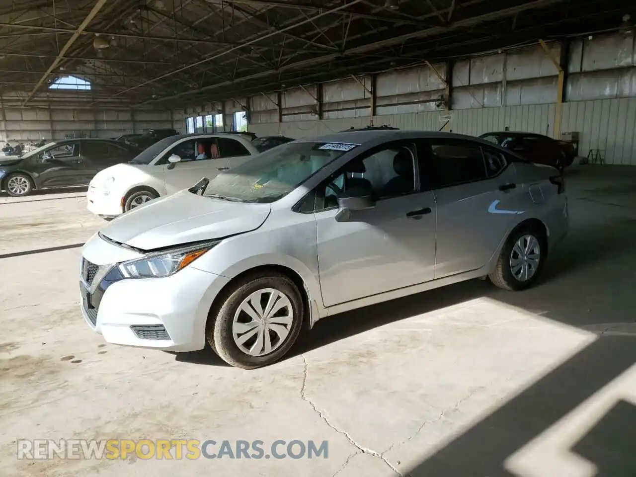 1 Photograph of a damaged car 3N1CN8DV5ML859535 NISSAN VERSA 2021