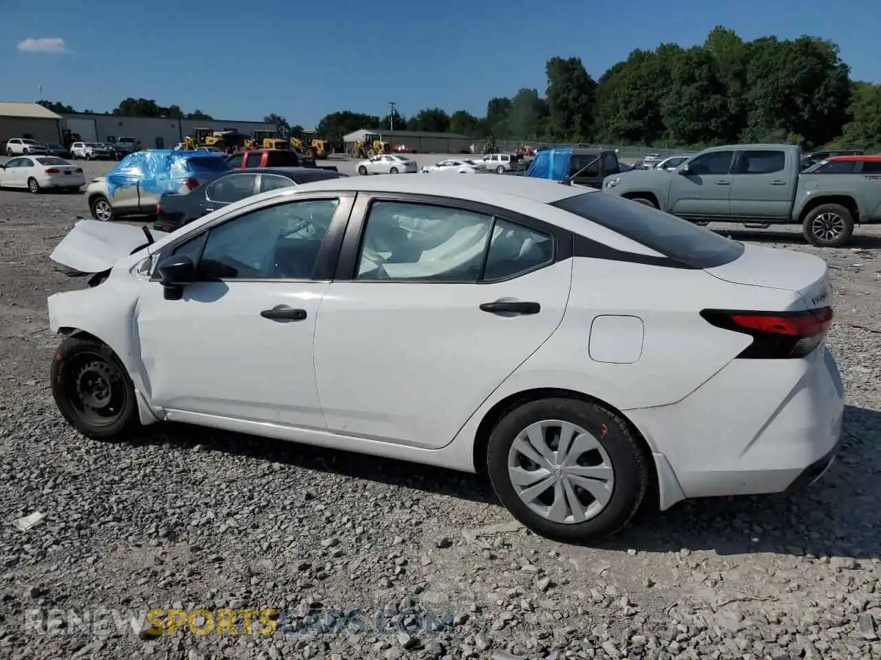 2 Photograph of a damaged car 3N1CN8DV5ML906966 NISSAN VERSA 2021