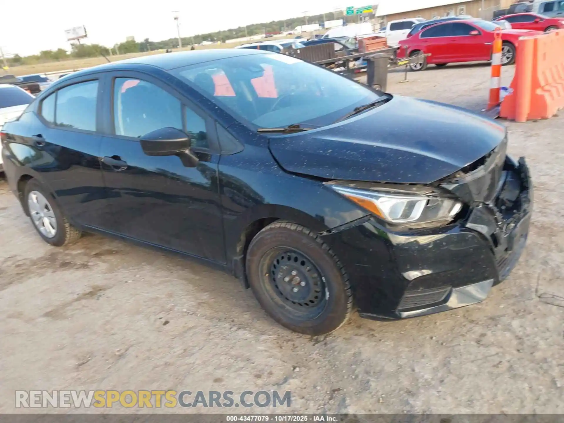 1 Photograph of a damaged car 3N1CN8DV5ML908779 NISSAN VERSA 2021