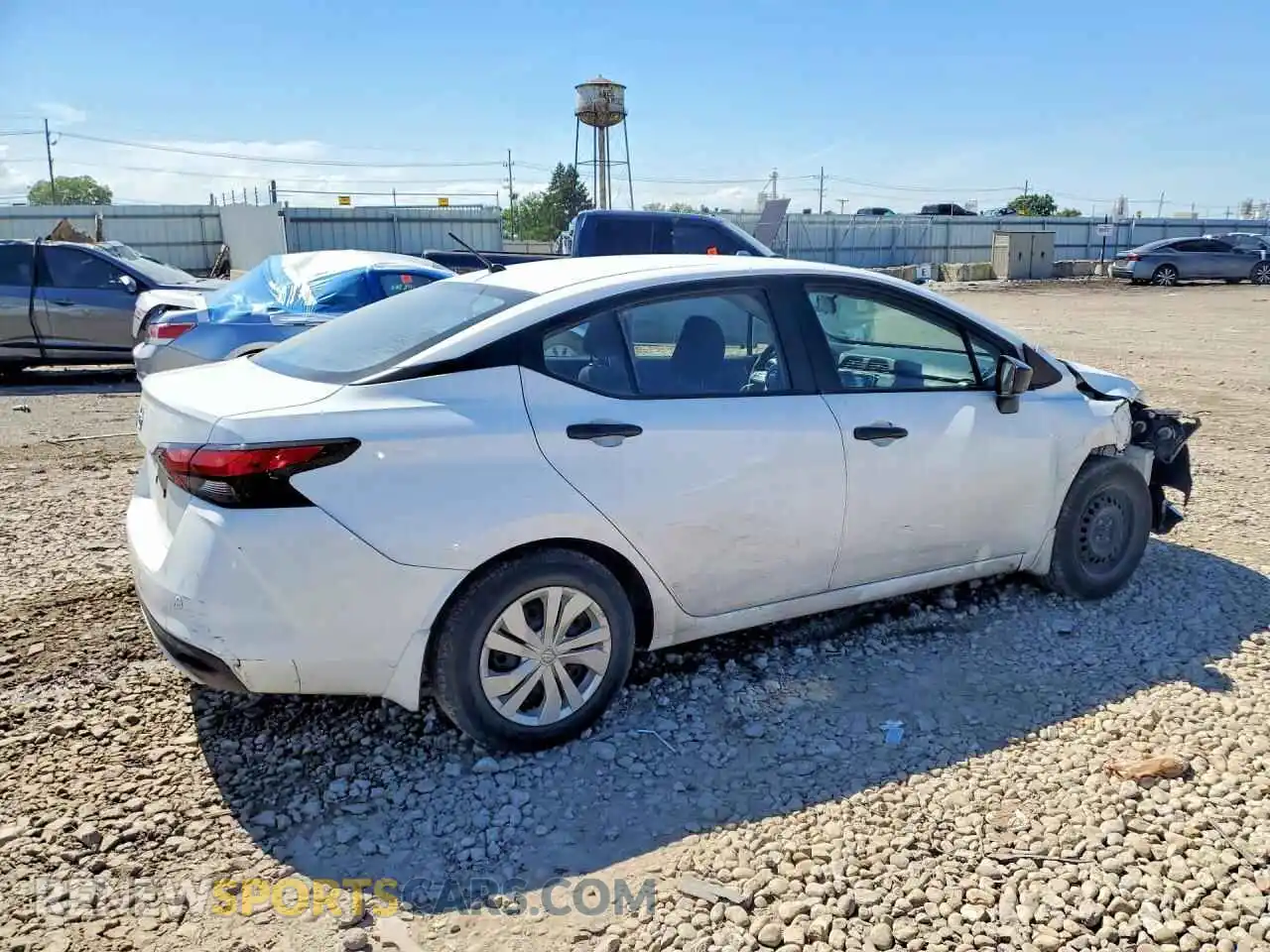 3 fotografías del automóvil dañado 3N1CN8DV5ML924318 NISSAN VERSA 2021