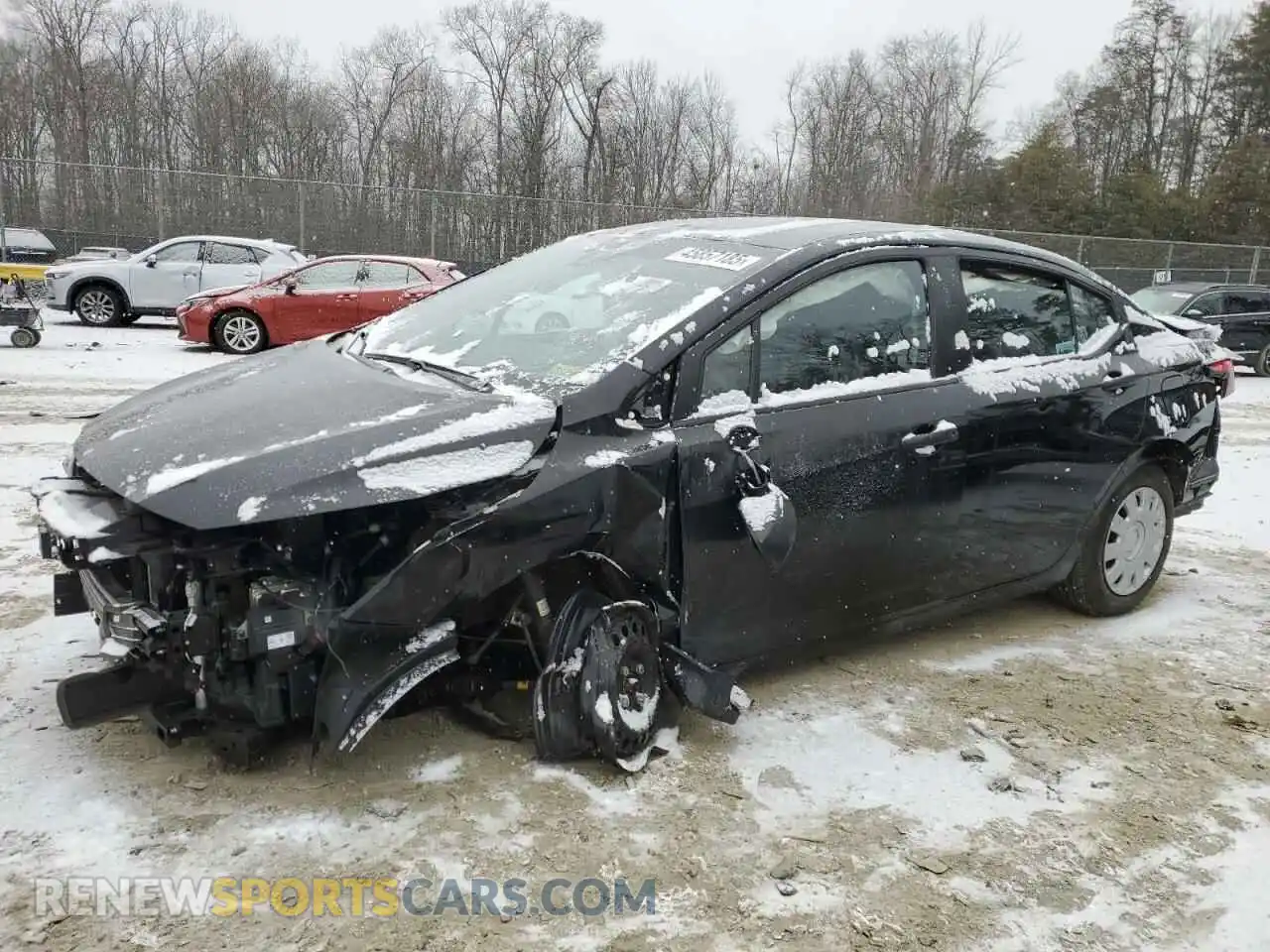 1 Photograph of a damaged car 3N1CN8DV6ML808710 NISSAN VERSA 2021