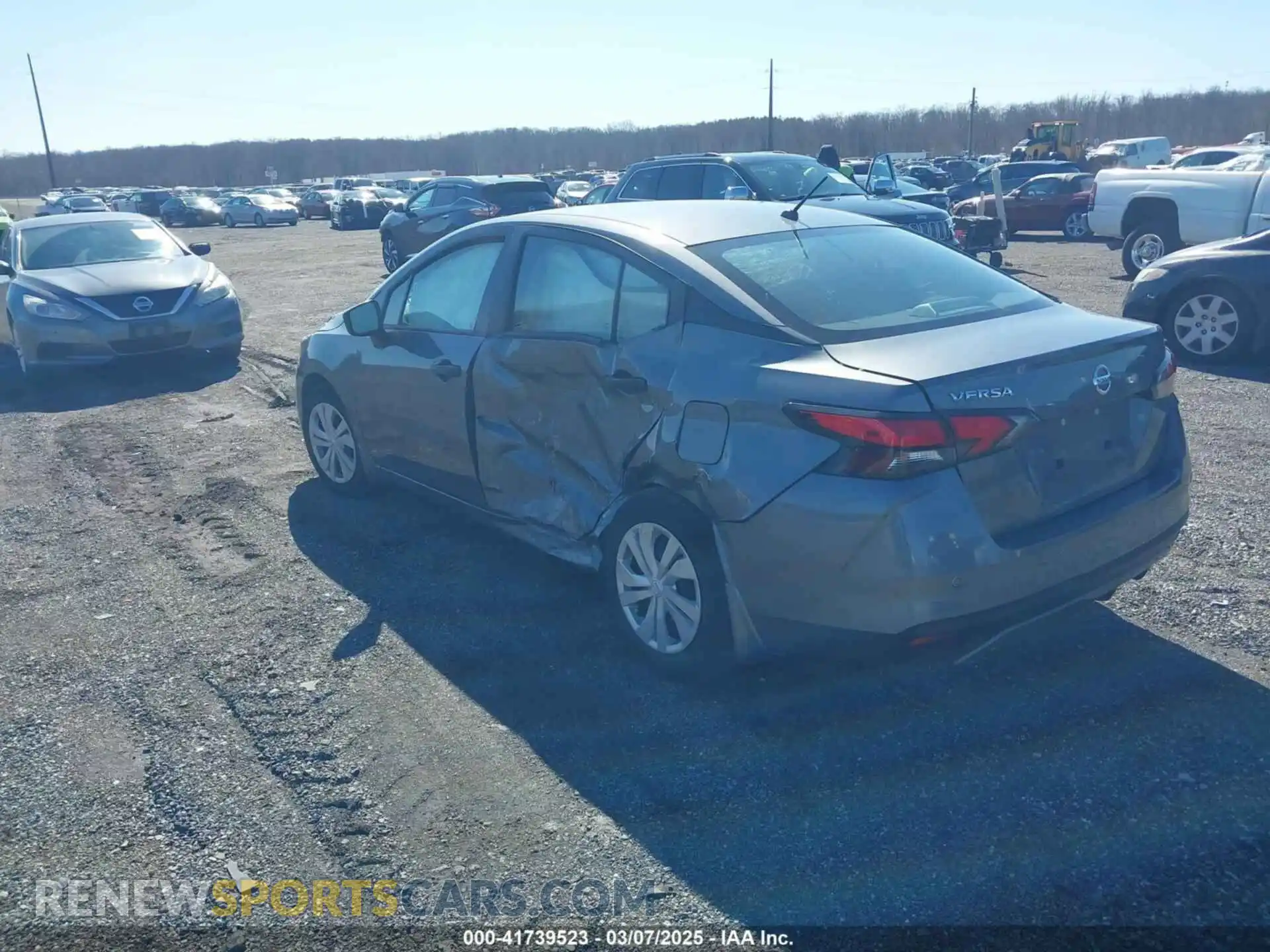 3 Photograph of a damaged car 3N1CN8DV6ML812448 NISSAN VERSA 2021