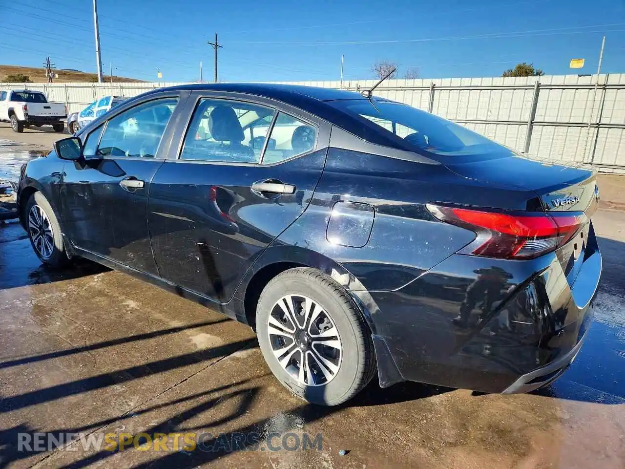 2 Photograph of a damaged car 3N1CN8DV6ML816791 NISSAN VERSA 2021