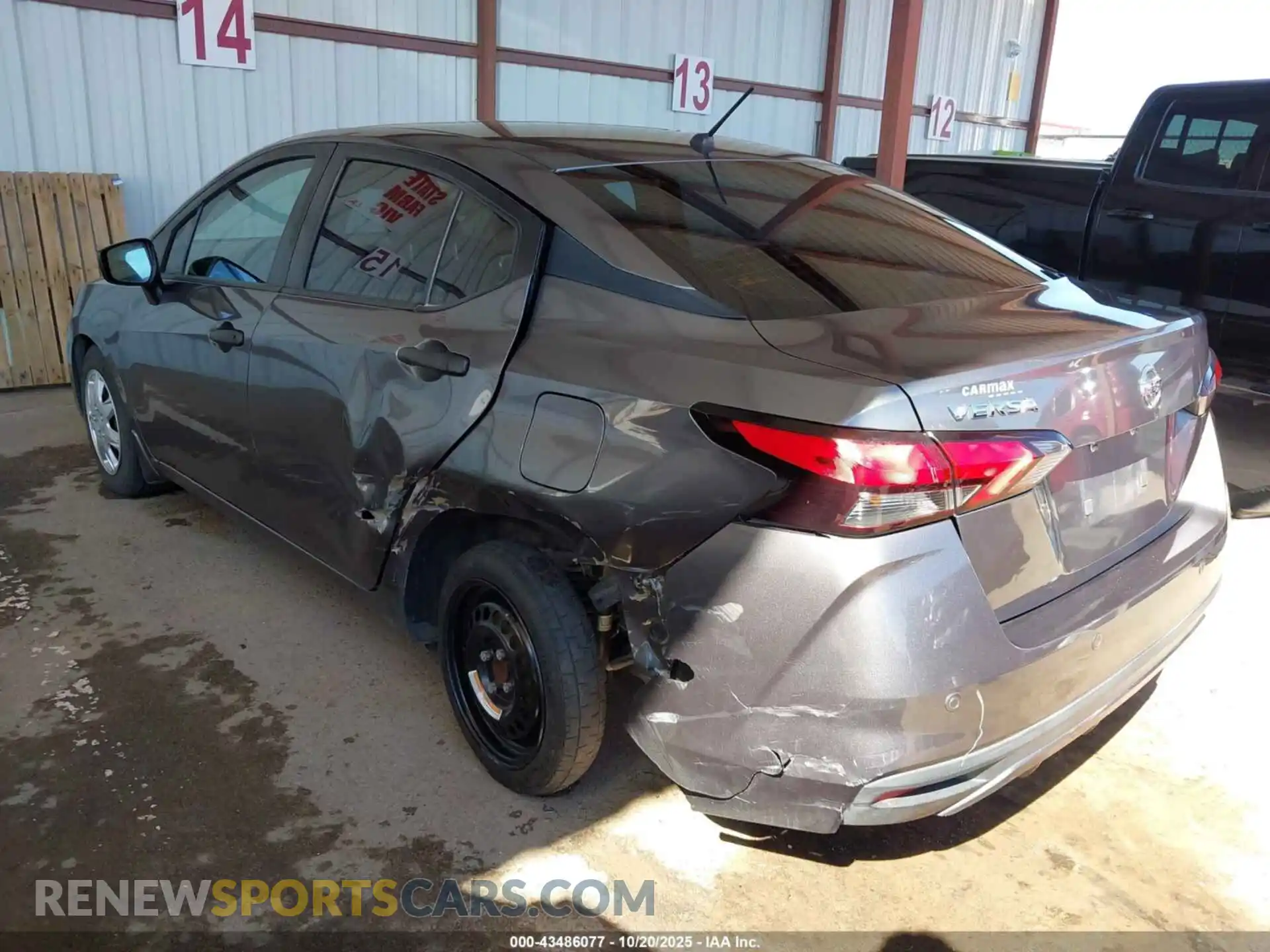3 Photograph of a damaged car 3N1CN8DV6ML859642 NISSAN VERSA 2021