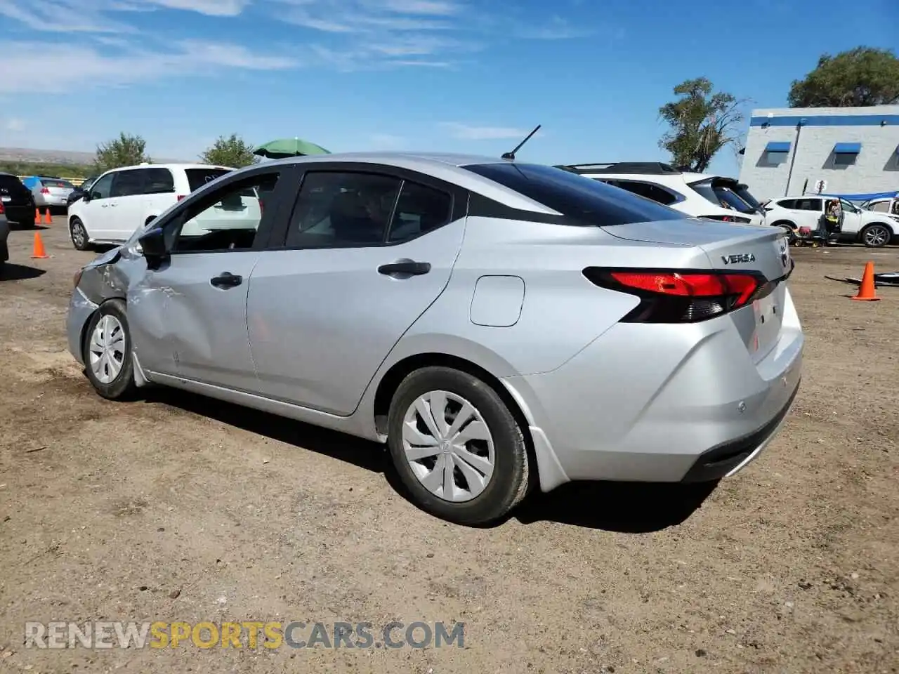 2 Photograph of a damaged car 3N1CN8DV6ML895394 NISSAN VERSA 2021