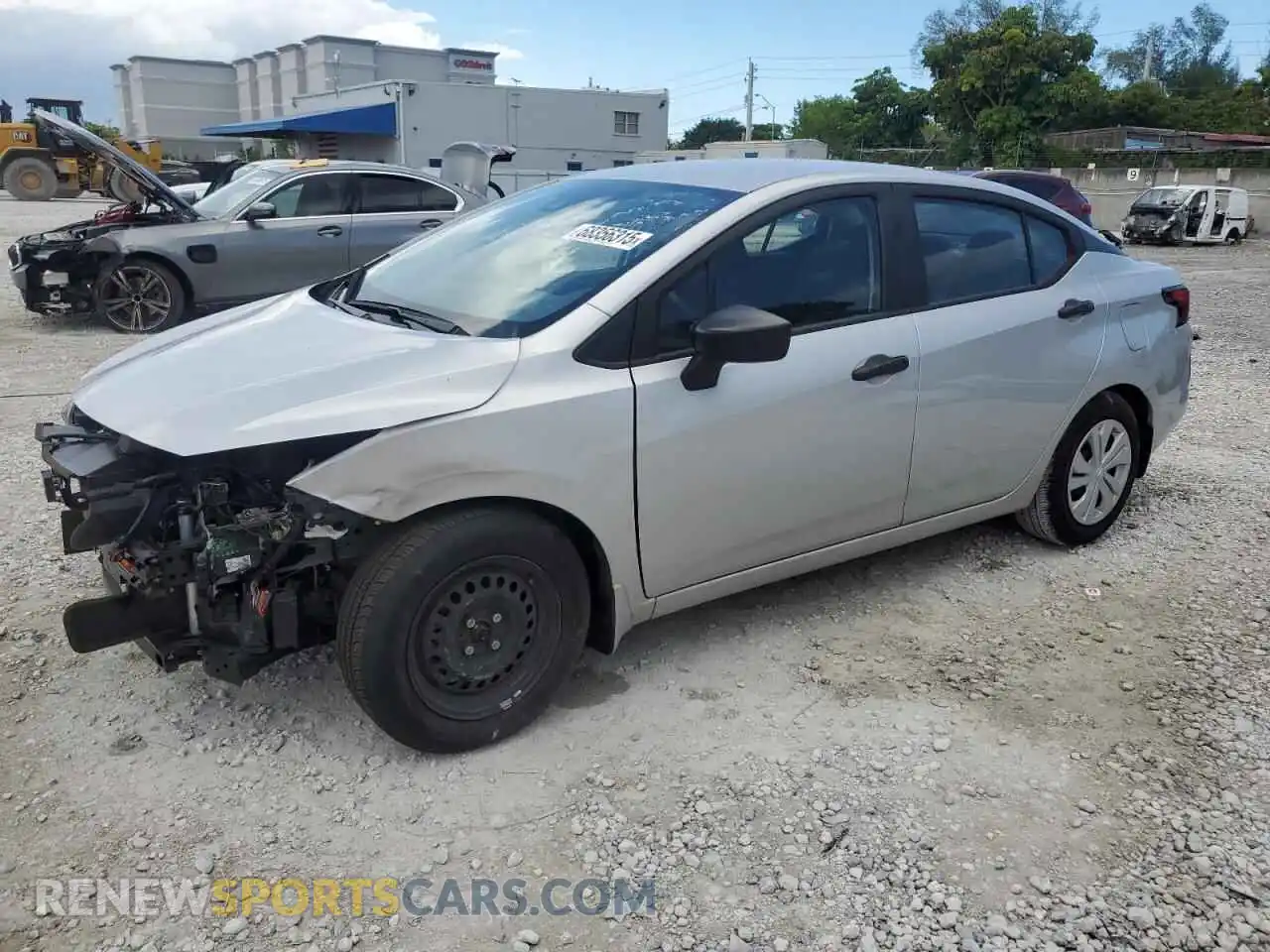1 Photograph of a damaged car 3N1CN8DV6ML903980 NISSAN VERSA 2021