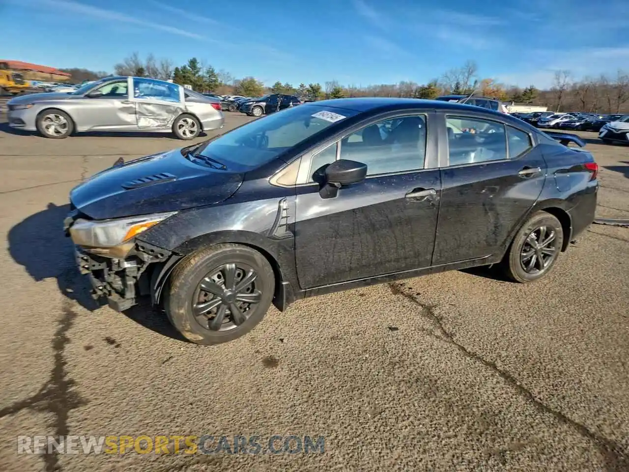 1 Photograph of a damaged car 3N1CN8DV7ML811972 NISSAN VERSA 2021
