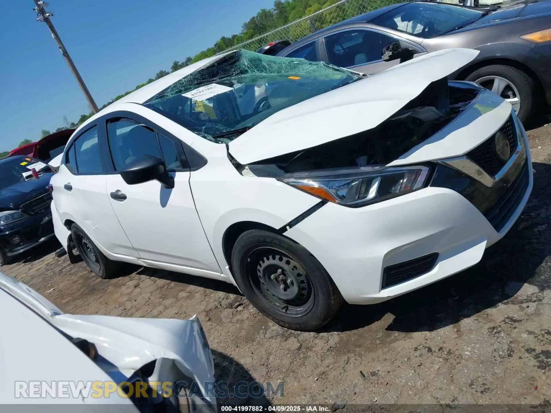 1 fotografías del automóvil dañado 3N1CN8DV7ML820705 NISSAN VERSA 2021