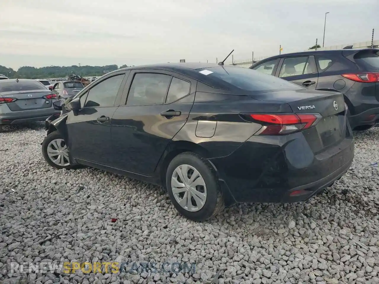 2 Photograph of a damaged car 3N1CN8DV7ML821059 NISSAN VERSA 2021